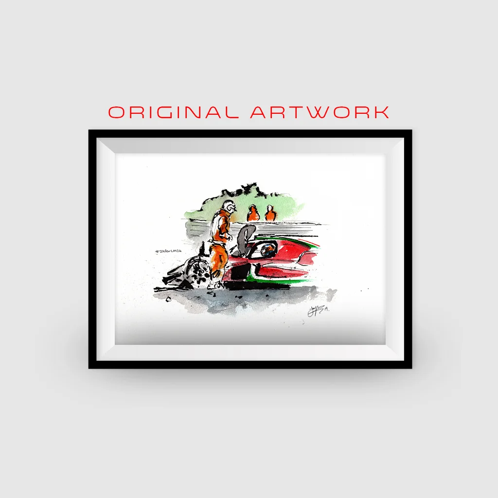 Original Artwork: #24forLM24 - 'Maldonado'