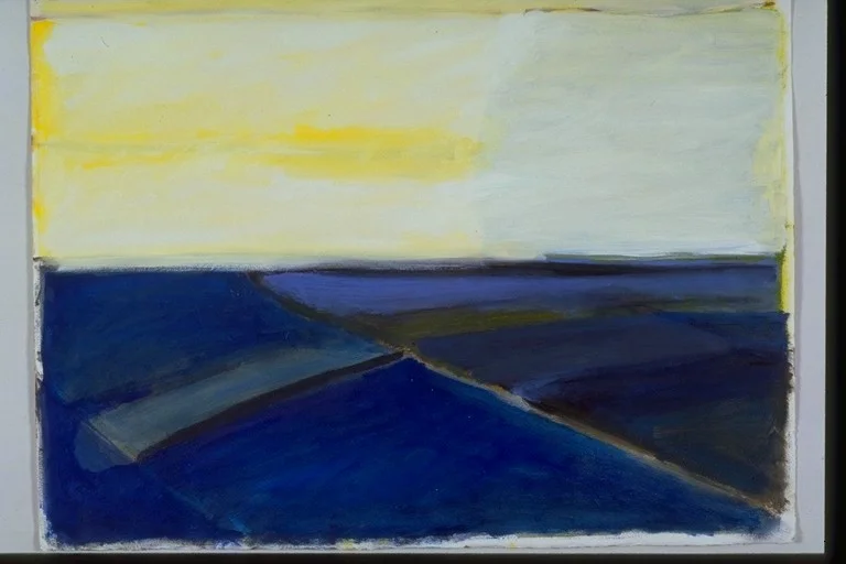 New York Weekend    22"h x 30"w .   oil on paper . 1999  Private Collection 