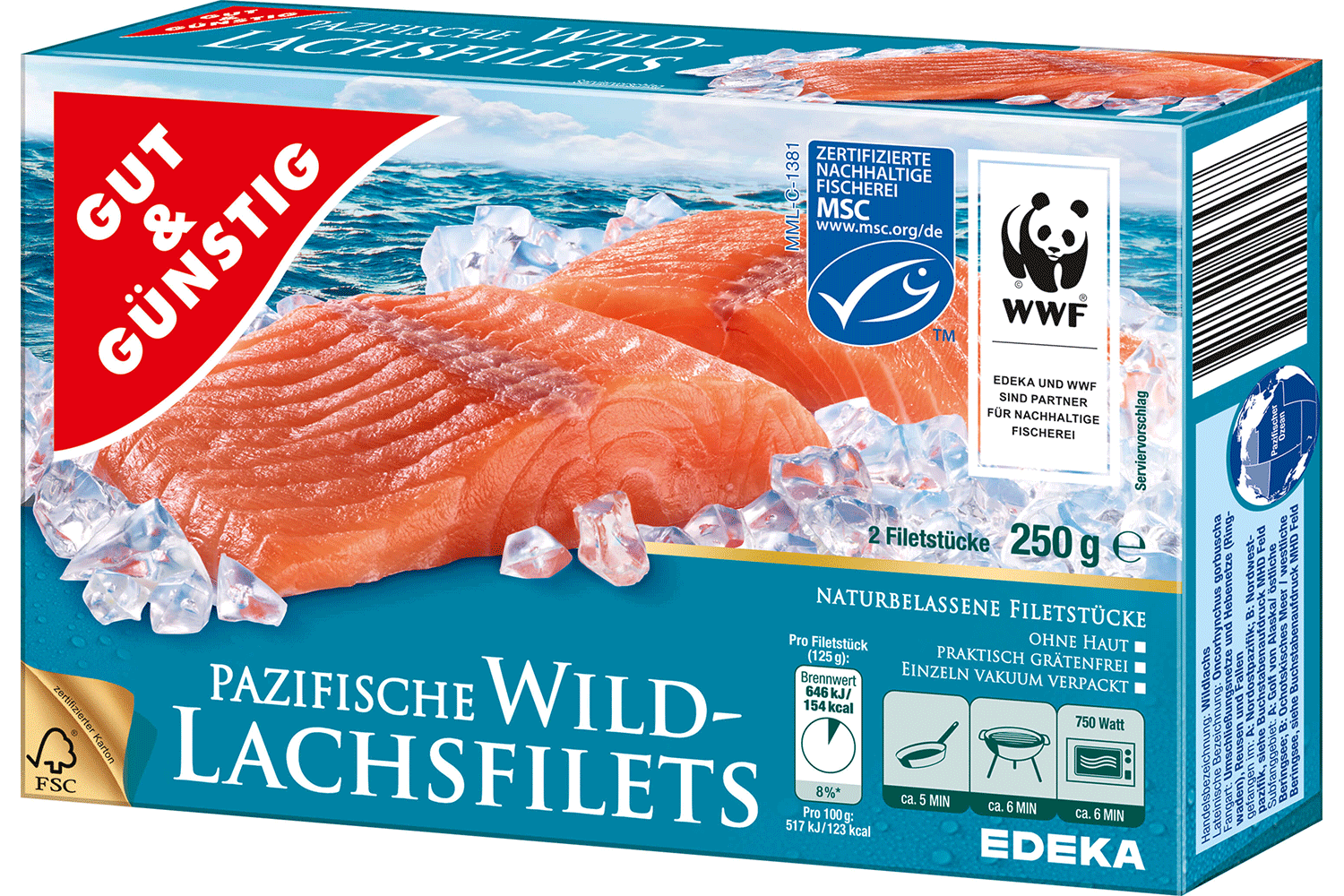 Wildlachsfilet