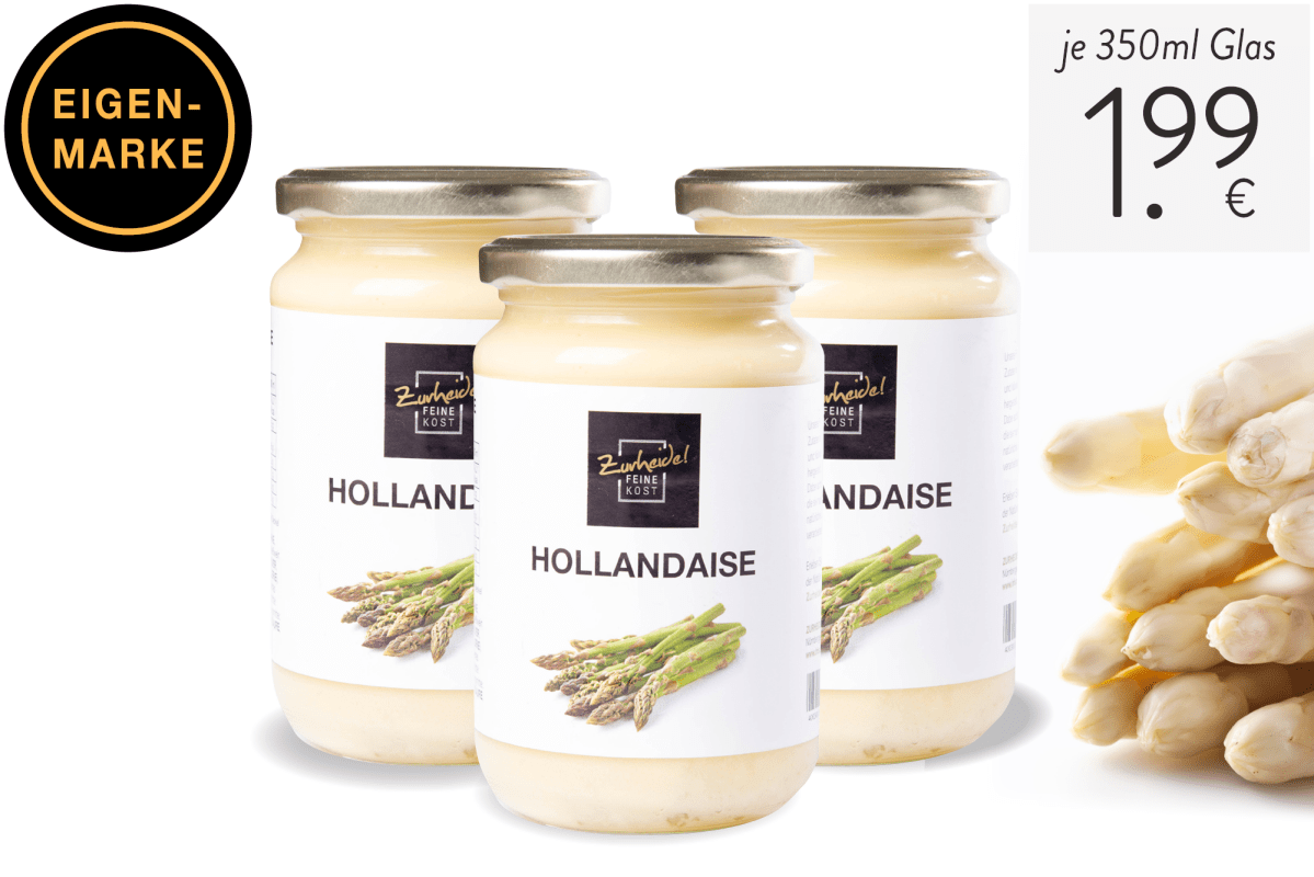 Zurheides Sauce Hollandaise für nur 1,99€
