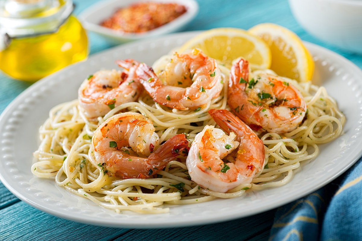 Zubereitungs-Tipp: Spaghetti mit Rotgarnelen — Zurheide Feine Kost