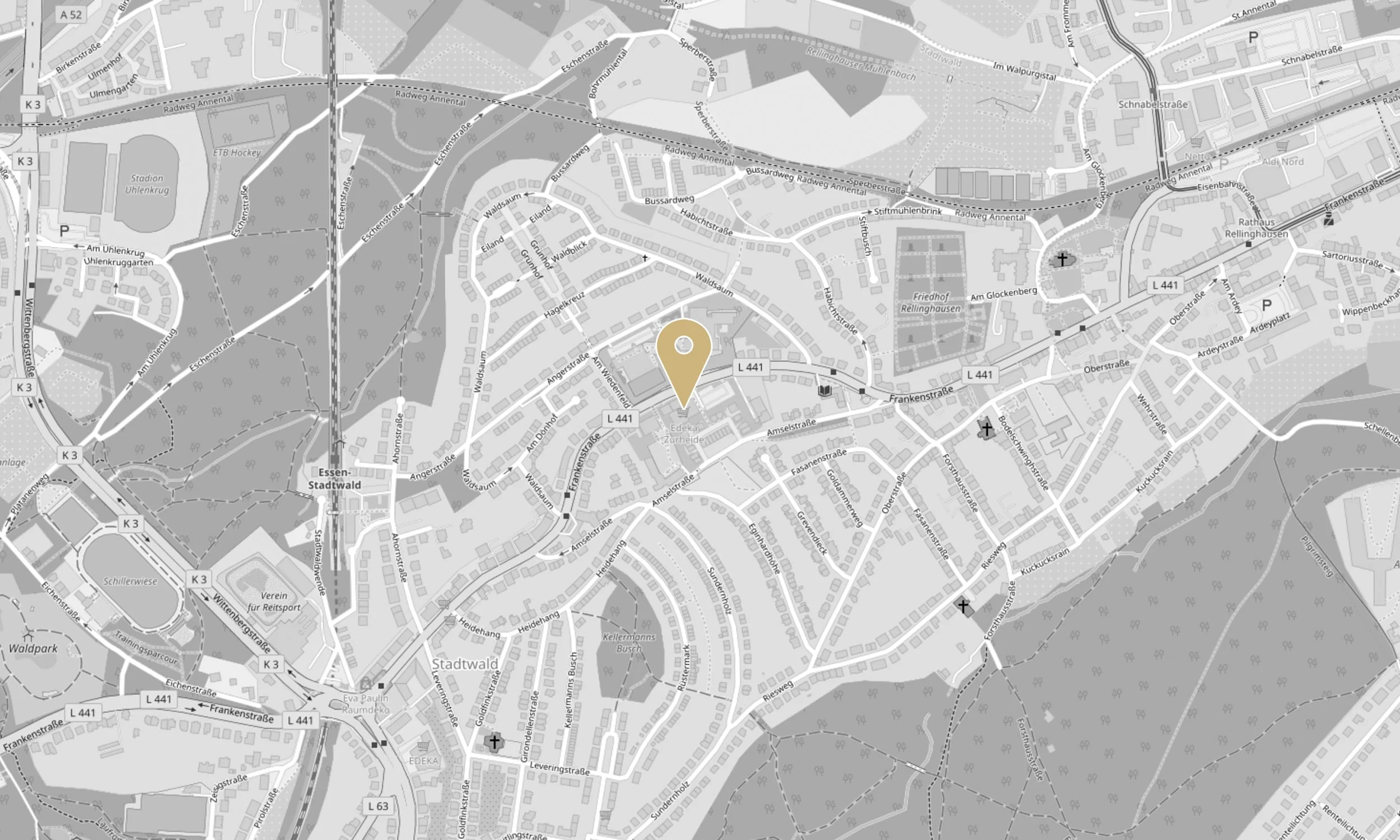 Mit einem Klick auf das Bild verlassen Sie die Website von Zurheide Feine Kost und gelangen zum externen Routenplaner von Google Maps, maps.google.de. Wir geben keine personenbezogenen Daten weiter, jedoch können auf der Zielseite entsprechend Daten von Google verarbeitet werden. | (Kartendaten von OpenStreetMap - Veröffentlicht unter ODbL )