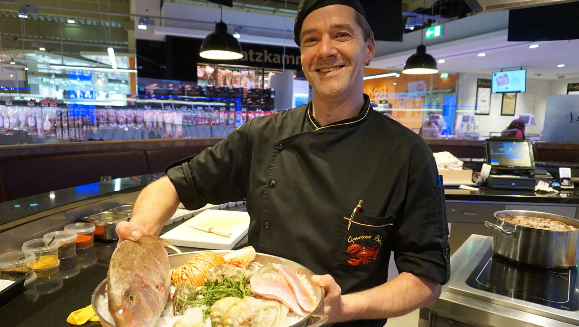 Chef des Grill Point im Zurheide Düsseldorf Nürnberger Straße: Lars Meier-Koch