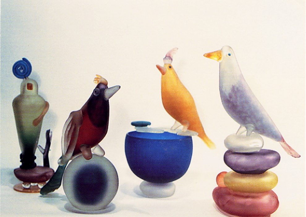 Blown Glass Birds