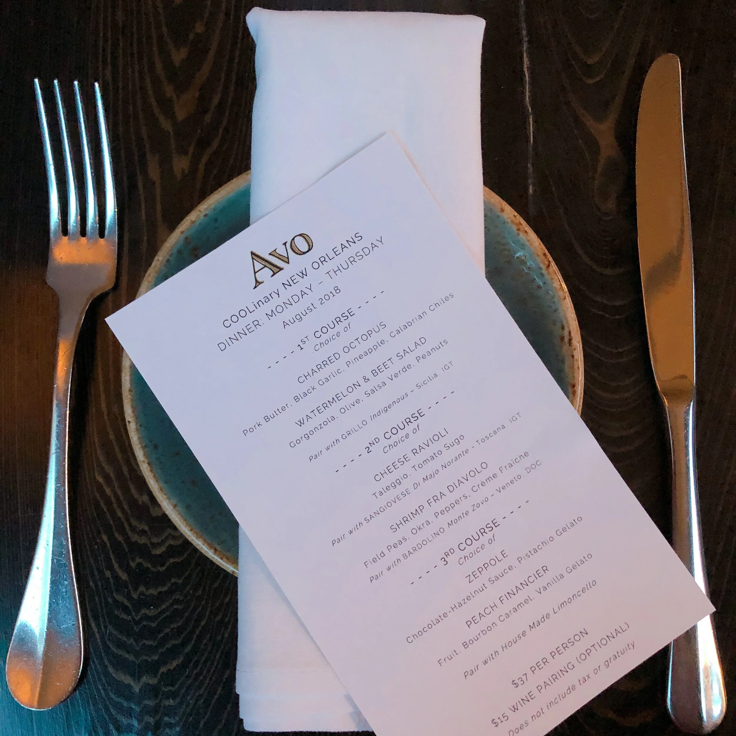 Restaurant Review: Avo | New Orleans
