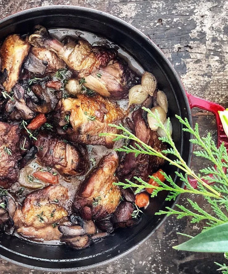 Eating Coq au Vin will make you a better person