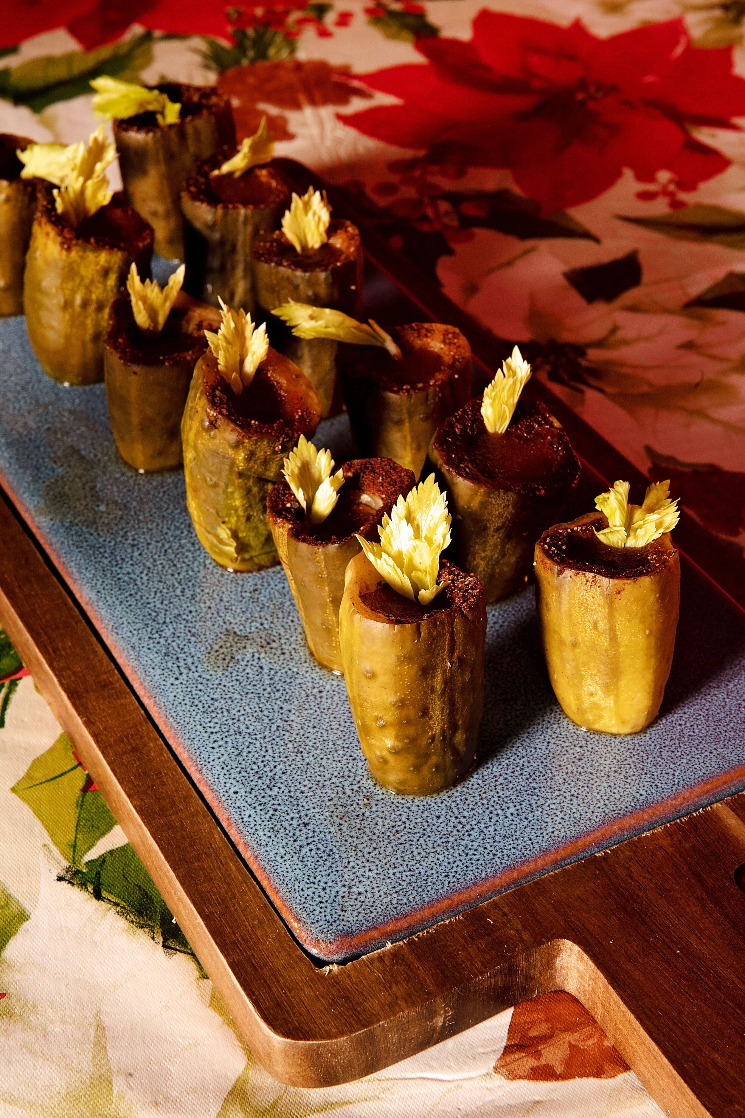 Bloody Mary Jello Shots