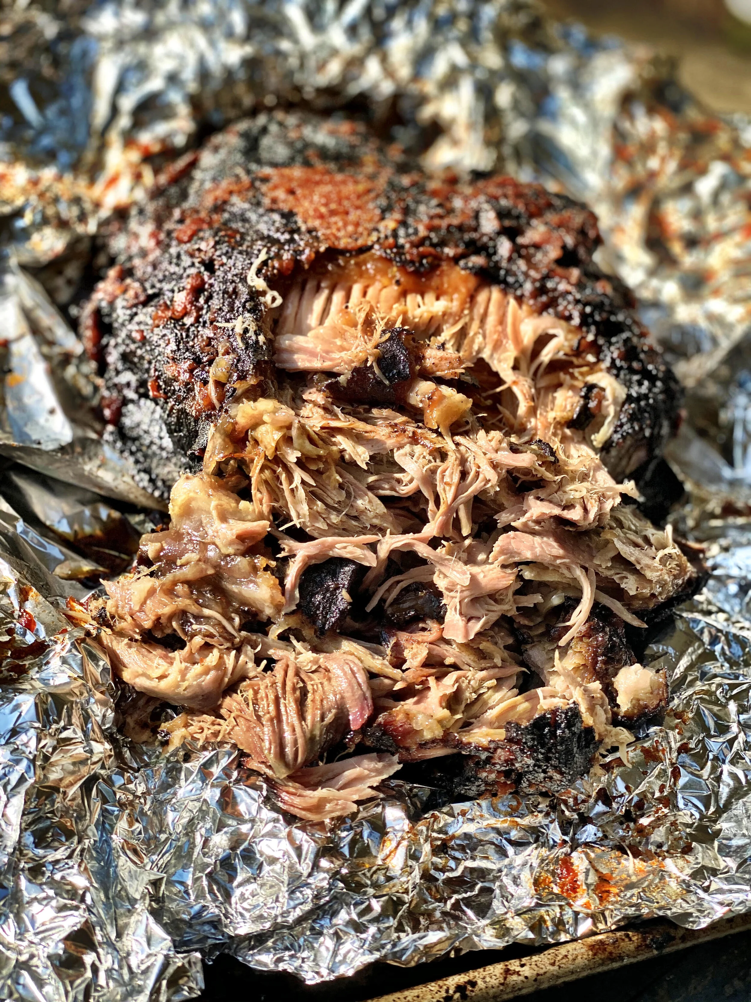 Backyard Smoked Pork BUTT