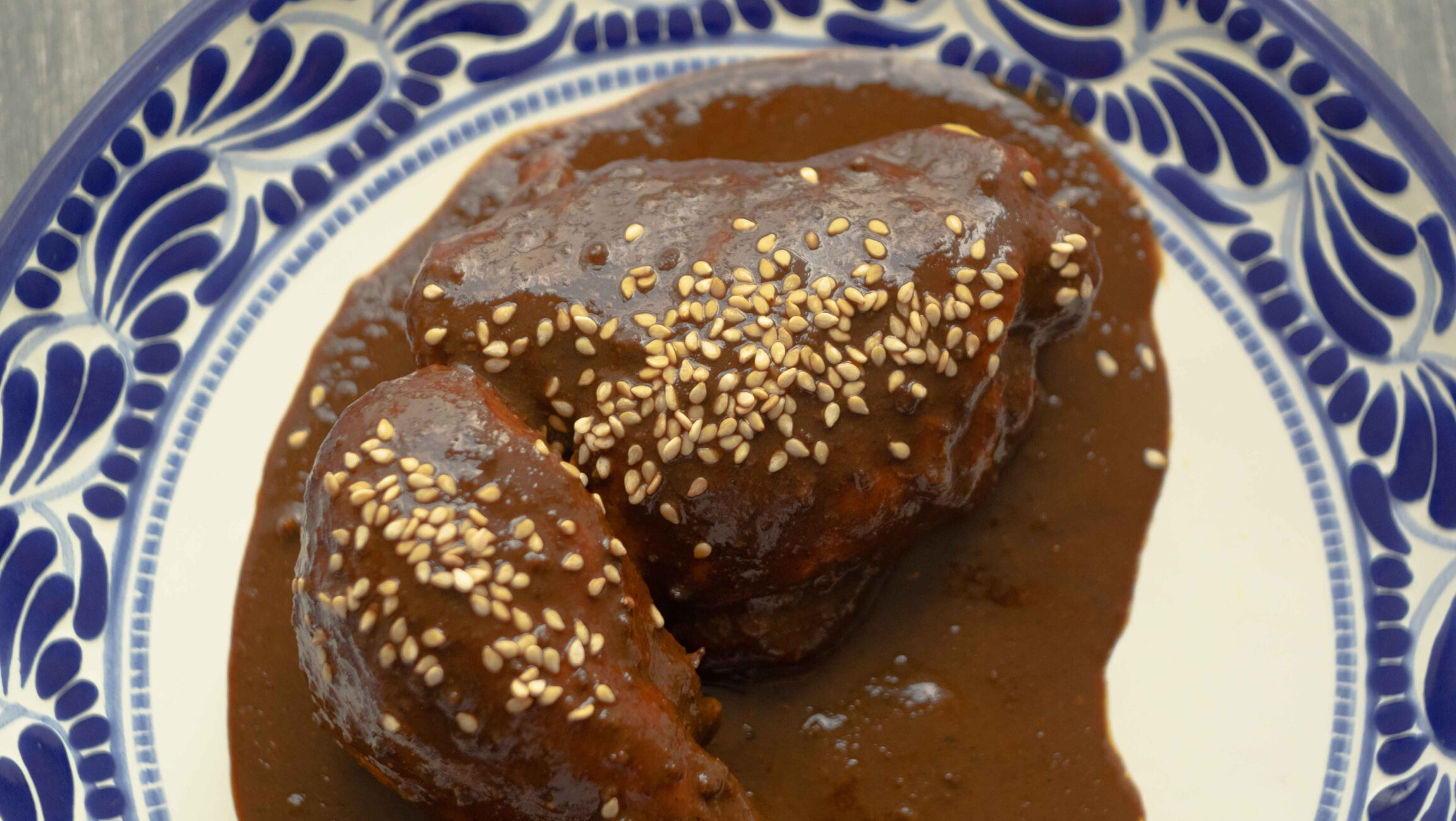 MBJ's CHICKEN with MOLE NEGRO