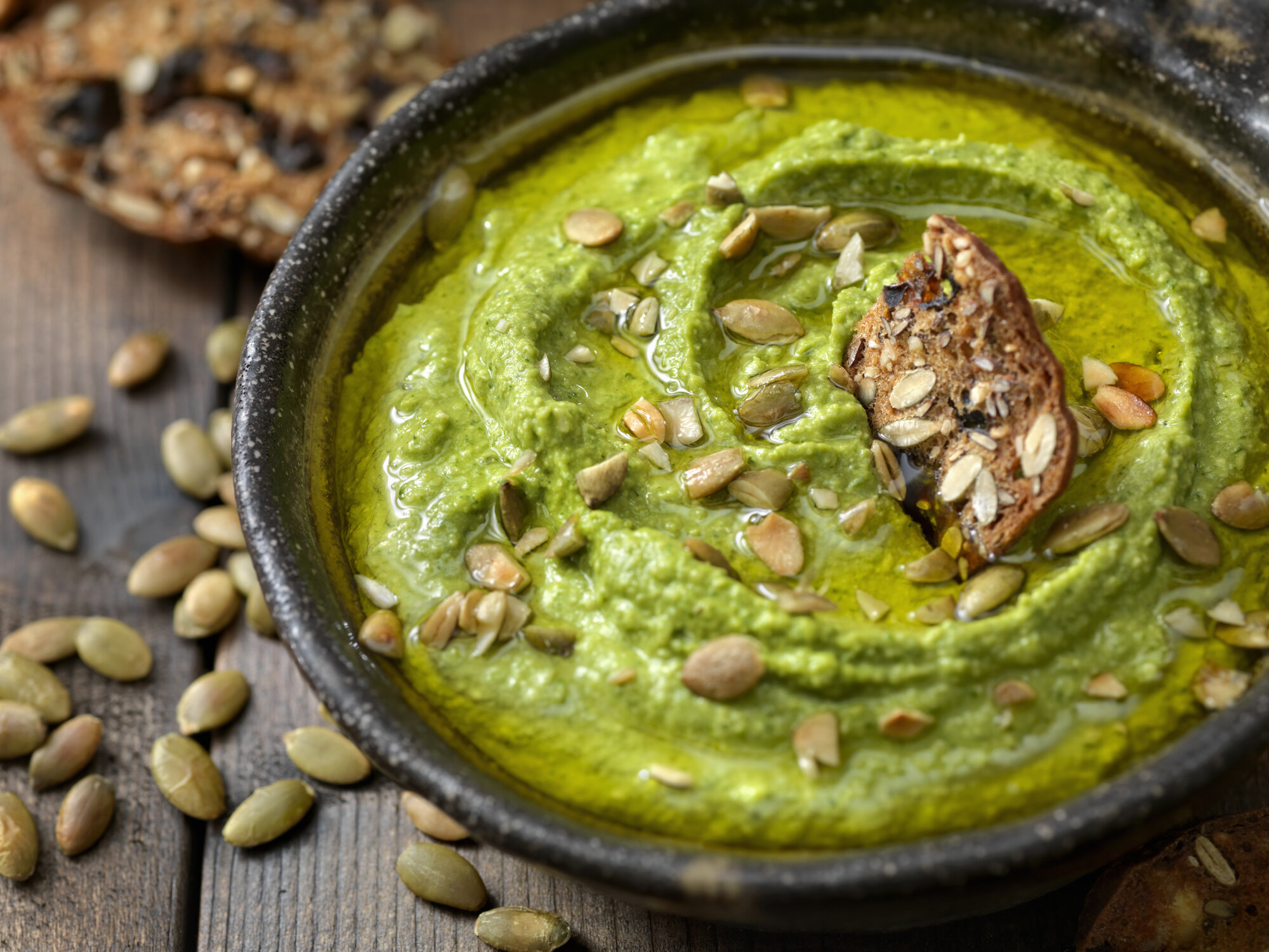 GREEN CURRY AVOCADO HUMMUS