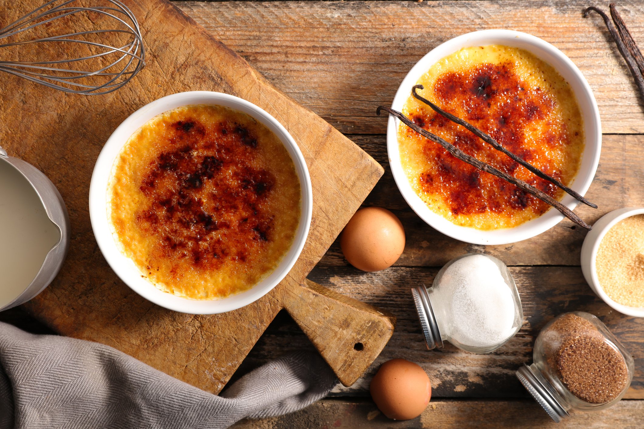 Eggnog Crème Brûlée - CRACK, SCOOP, DEVOUR 