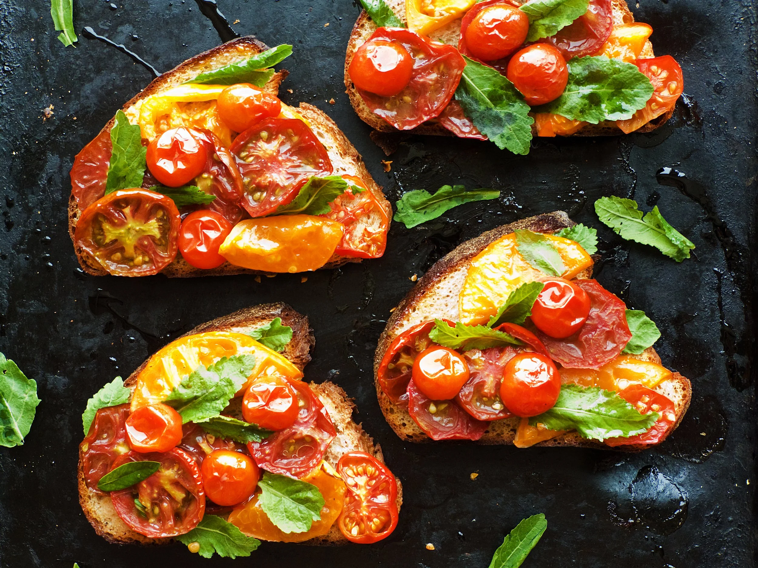 summer tomato TOAST
