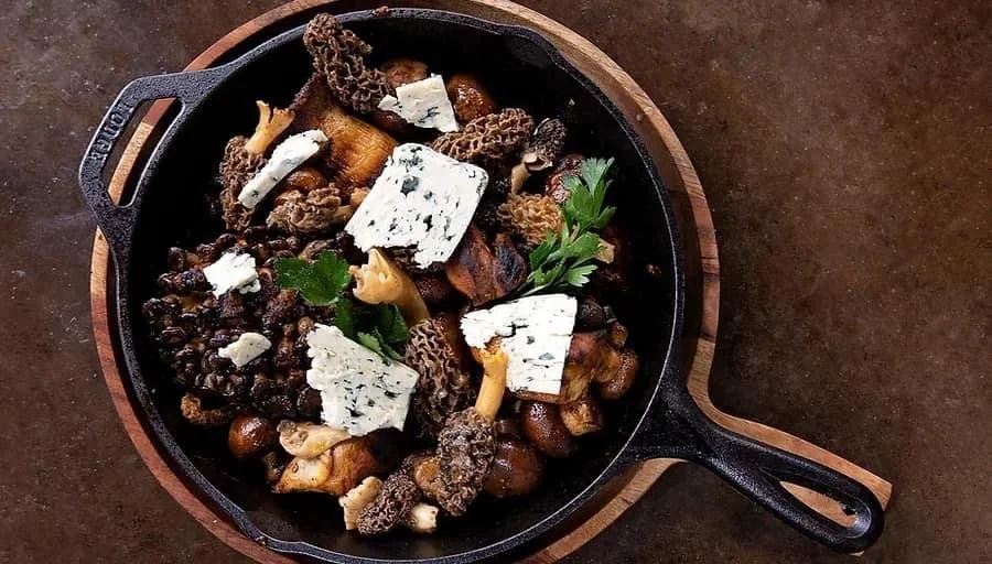 buffalo grilled MUSHROOMS