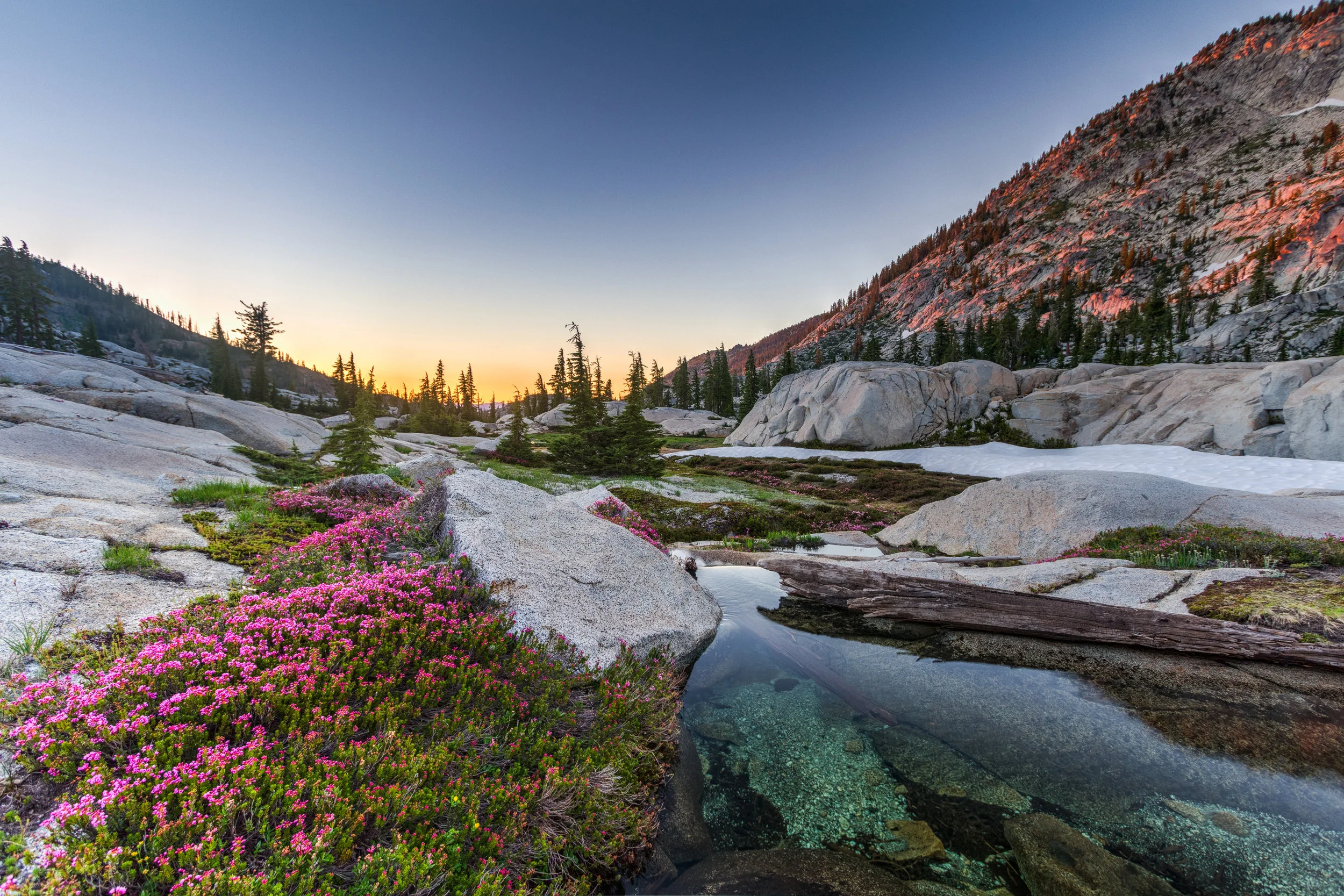Caribou Creek Sunset