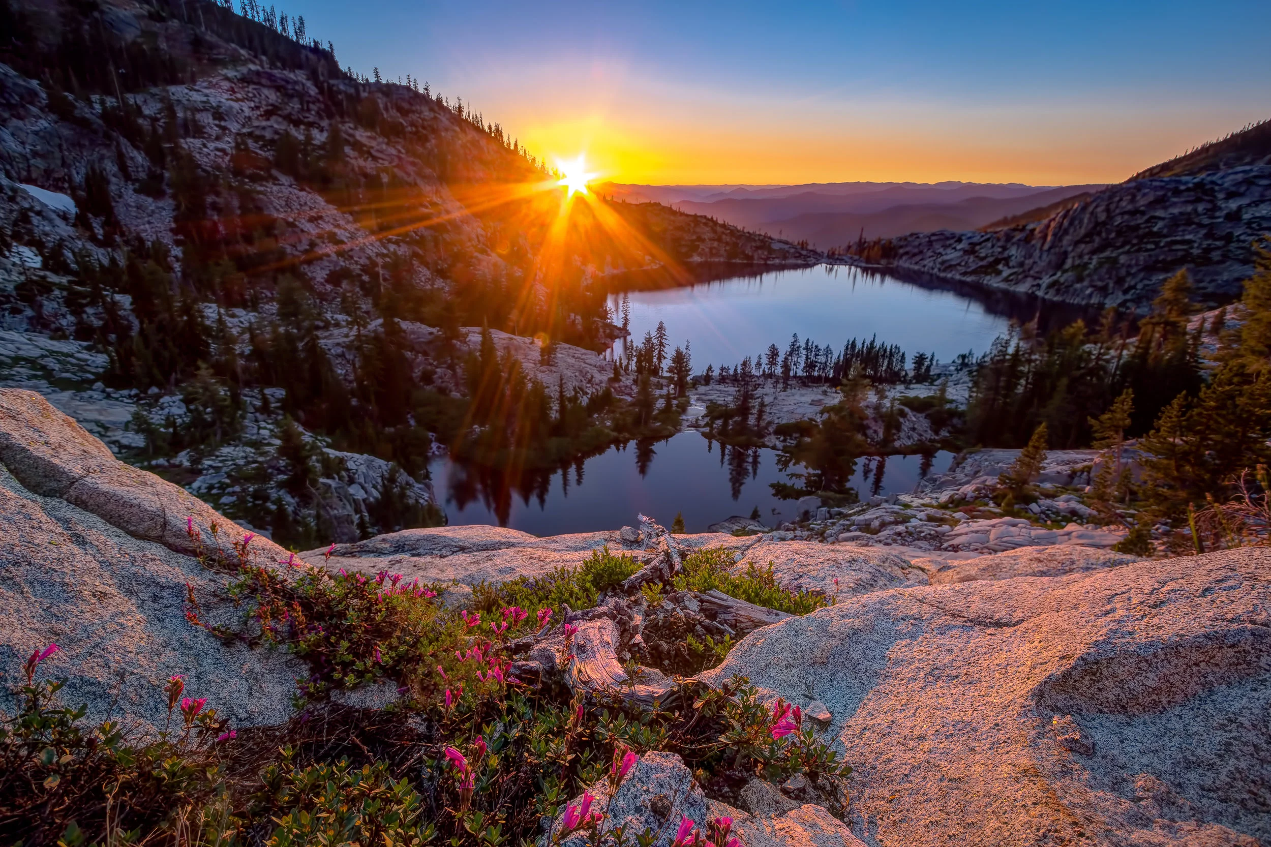 Lower Caribou Sunset
