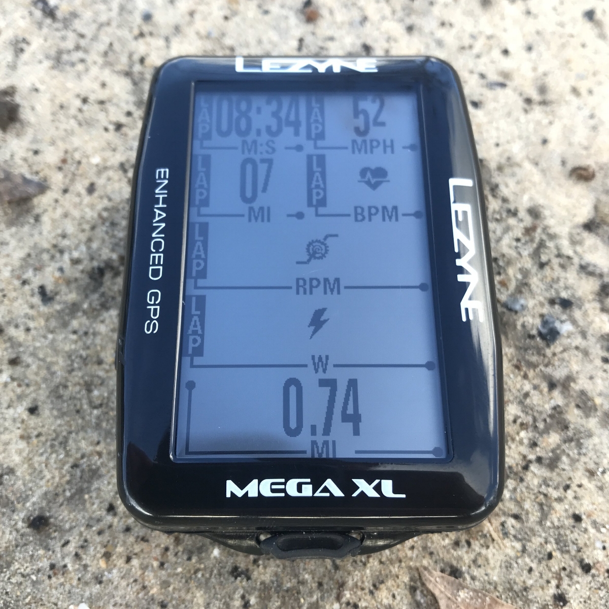  Lezyne Mega XL GPS power 