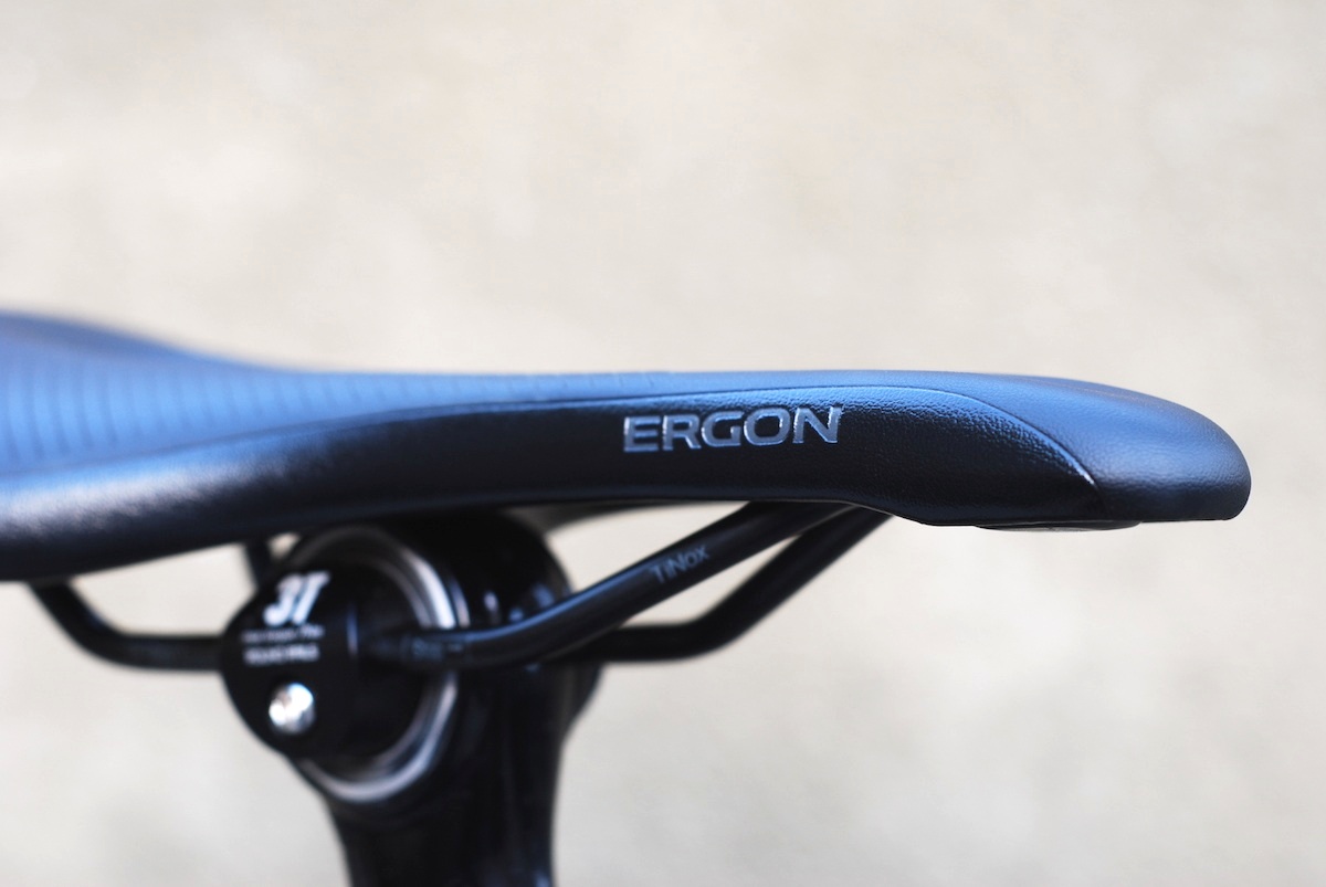Ergon SR3-L Pro Carbon Saddle with Tinox Rails Large Black NEW! 