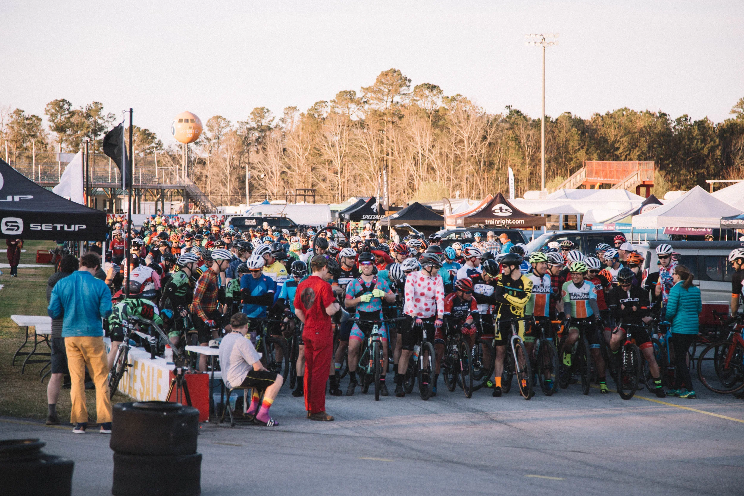 Over 550 riders attended the event. PC: Stephen Fitzgerald