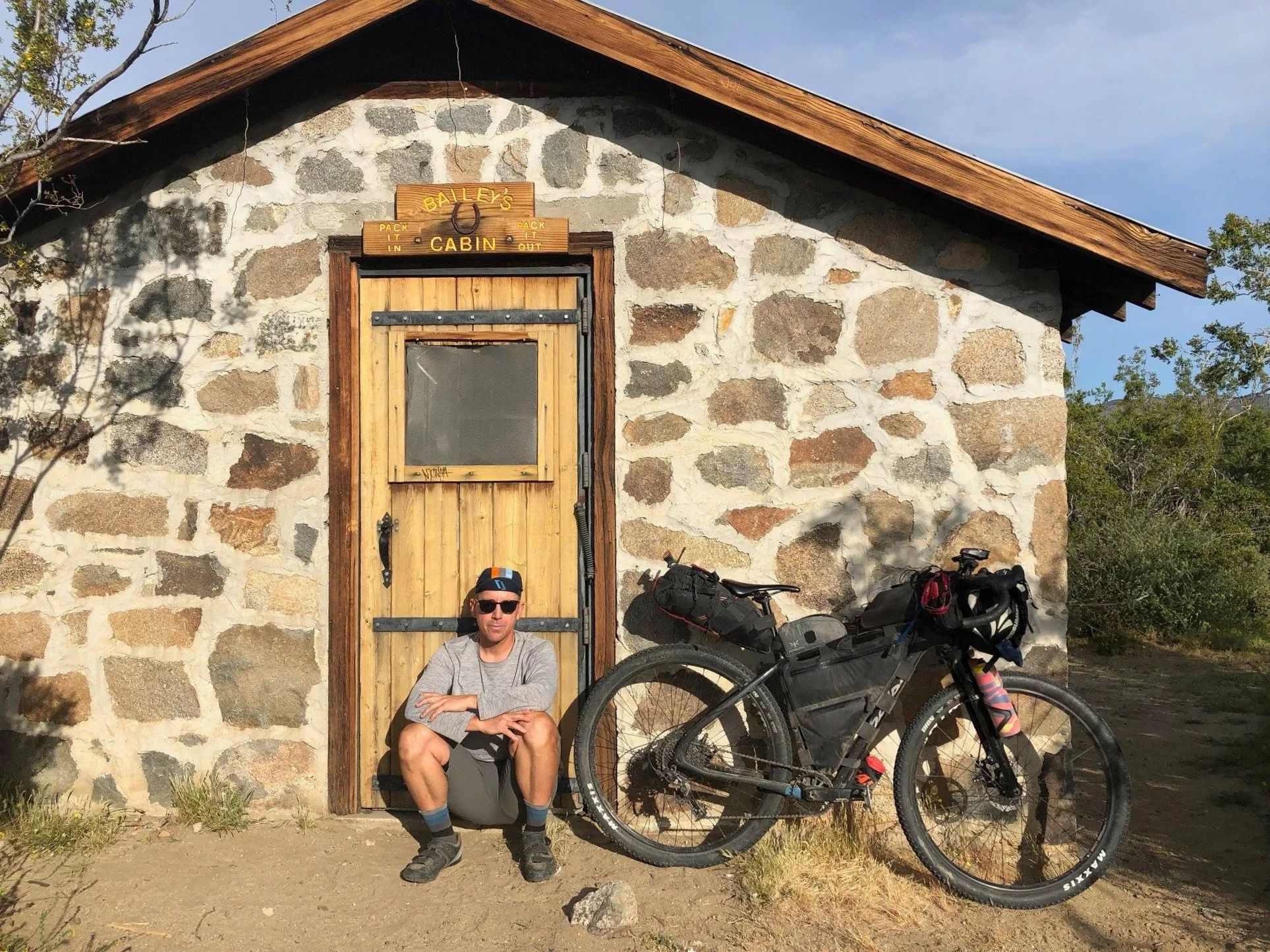 Matteo at Bailey’s Cabin