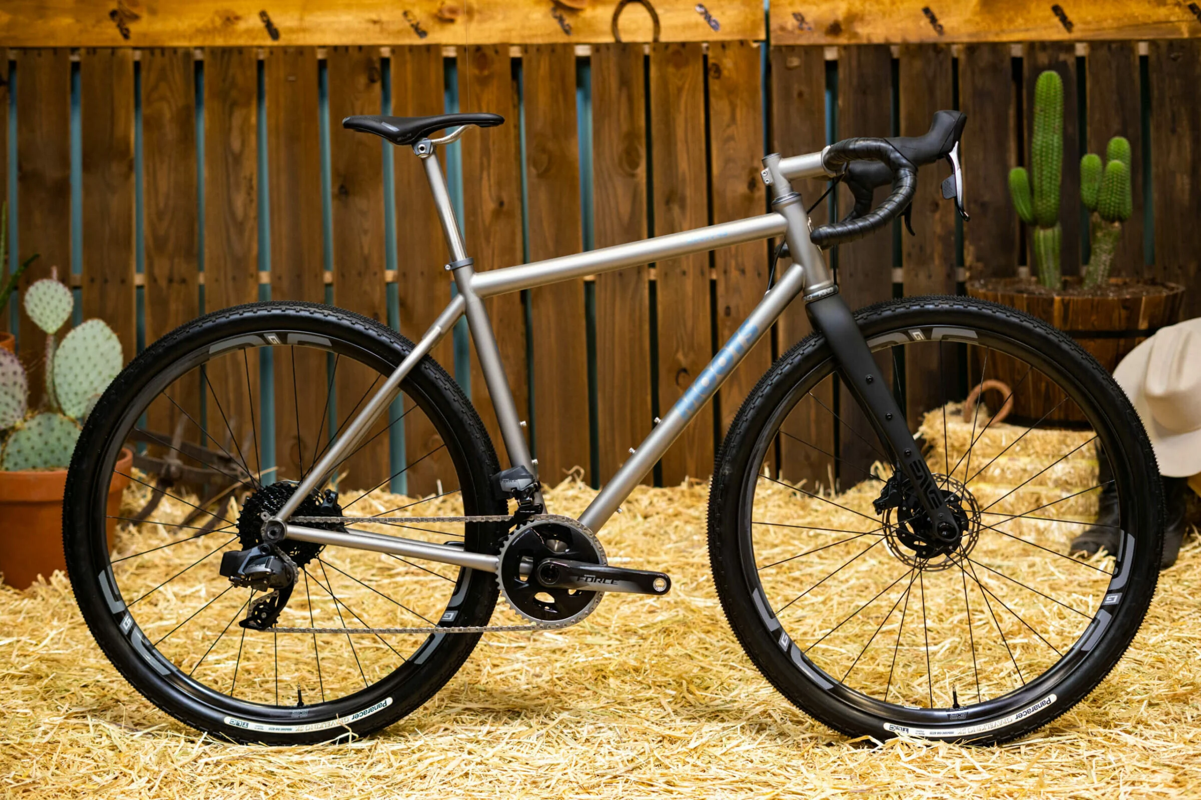 titanium adventure bike