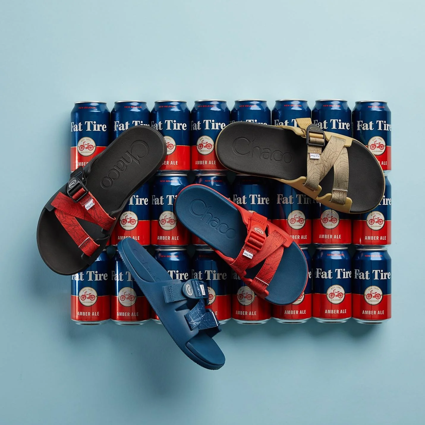 Chaco X New Belgium Recovery Sandals