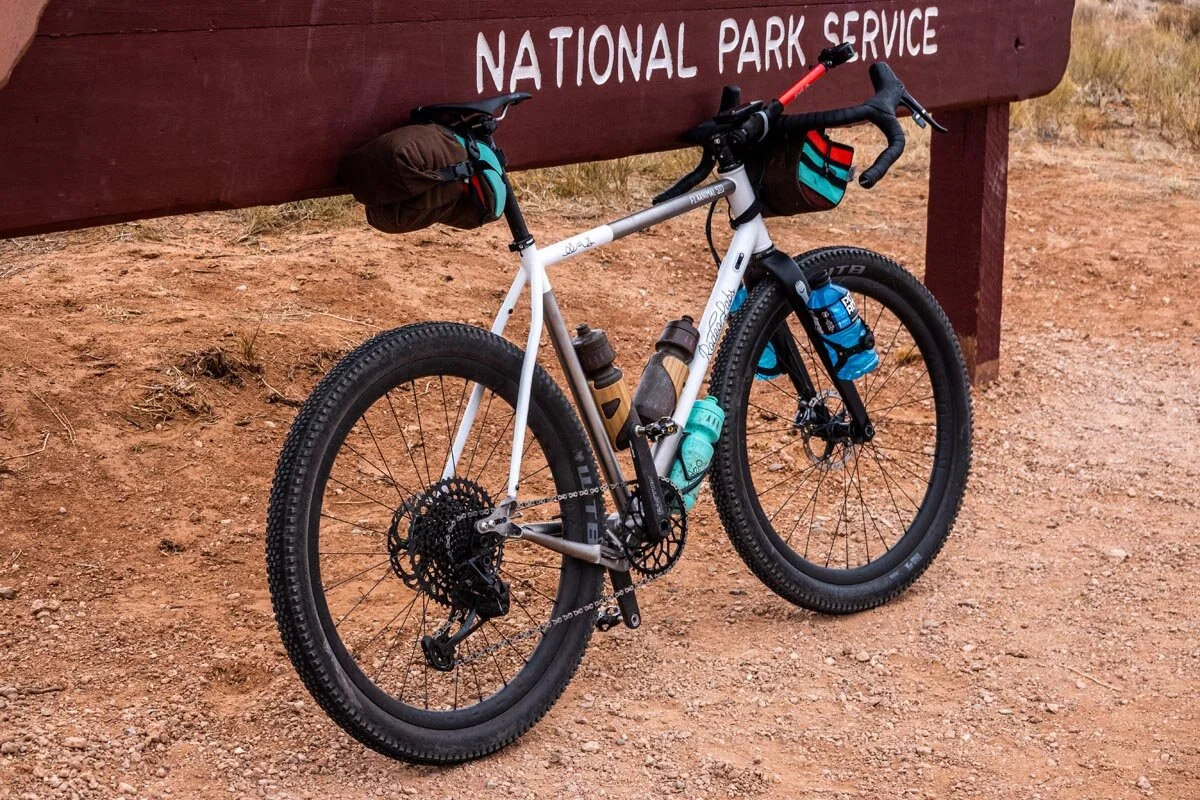 White Rim Trail on a Titanium Flaanimal