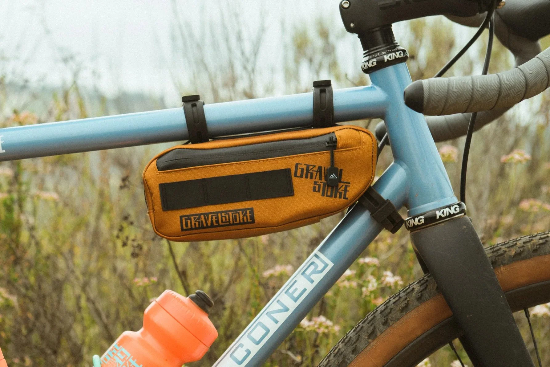 ALMSTHRE x Gravelstoke Compact Frame Bag