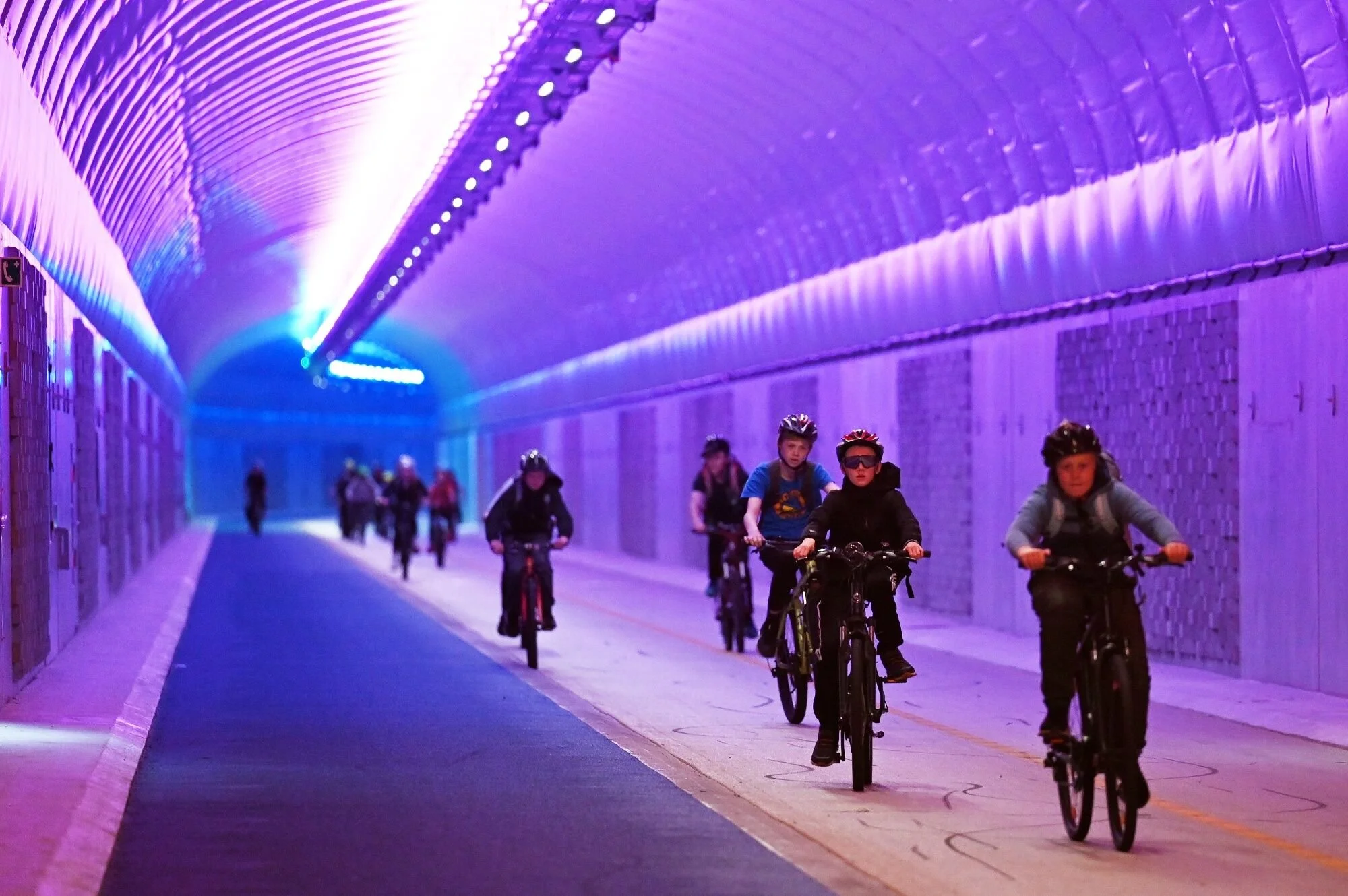 Secrets of the World’s Coolest Bike Tunnel