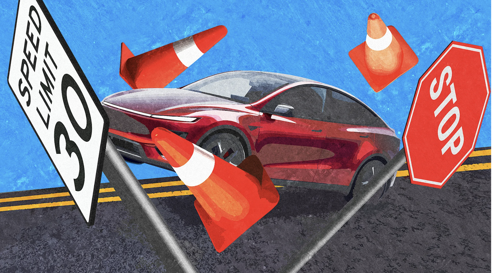 Tesla’s ‘Mad Max mode’ points to a big problem for self-driving cars