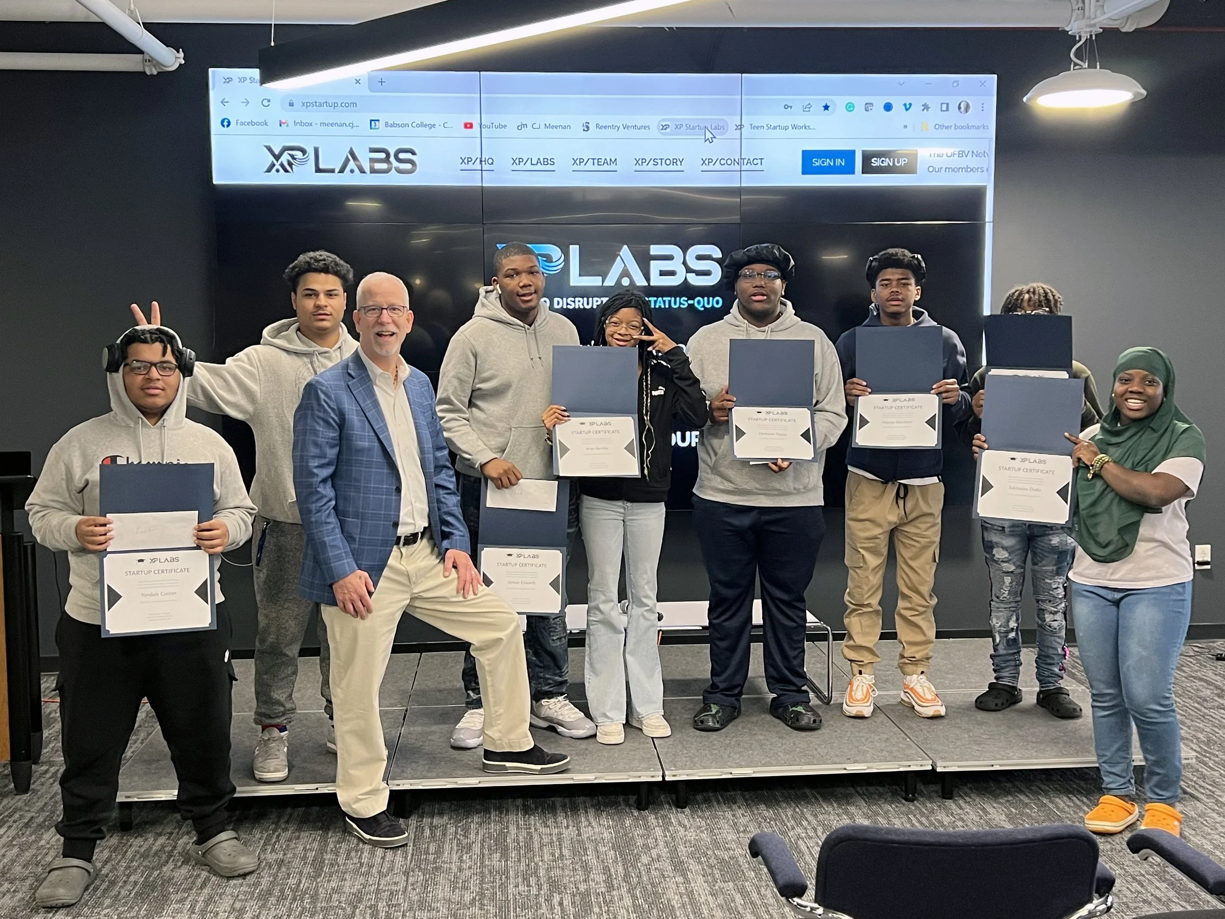 C.J. Meenan Student Group.JPG