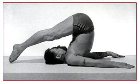 Joseph Pilates Performing Rollover