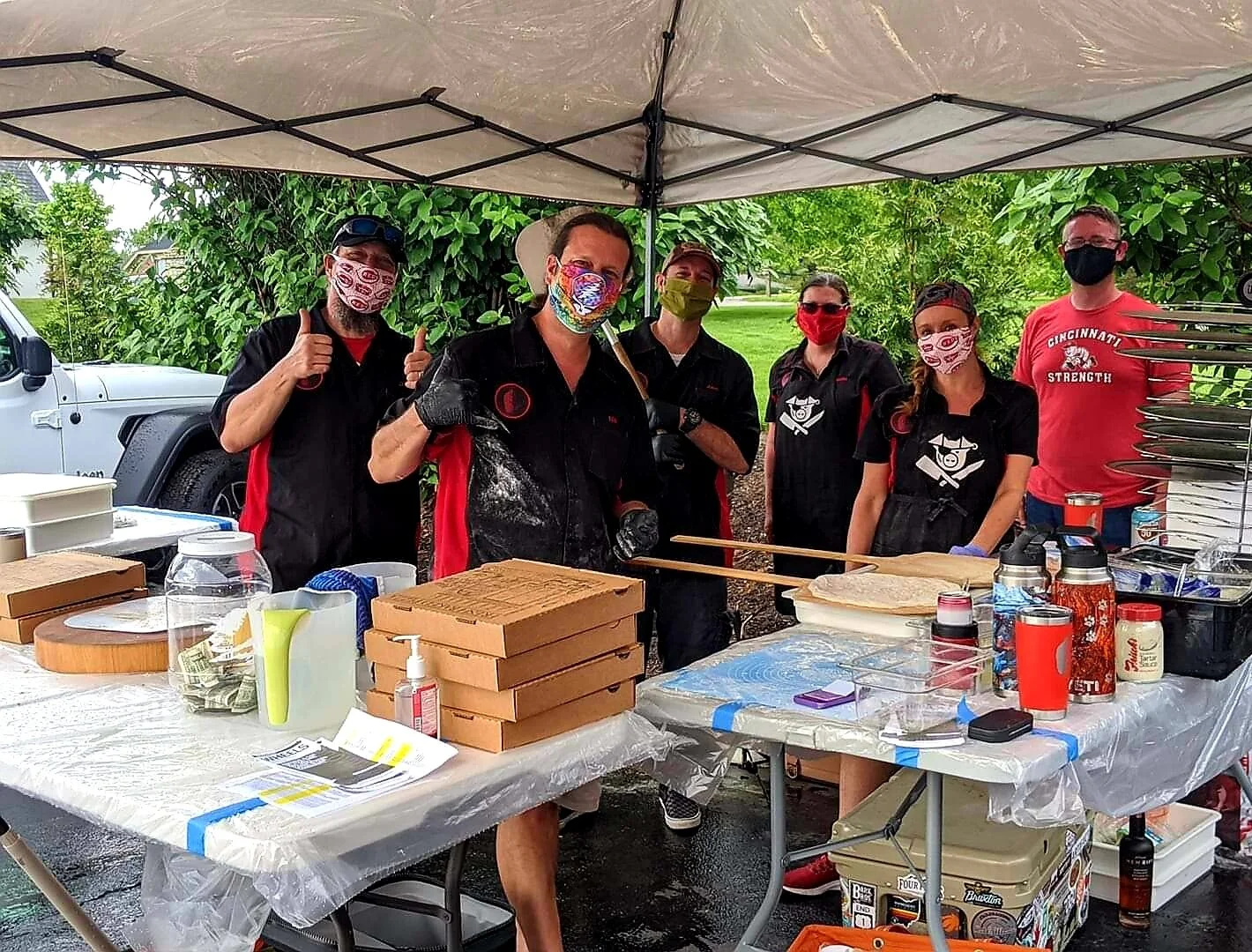 More Fundraising with the Pizza-Porta - Pizza for a Cause