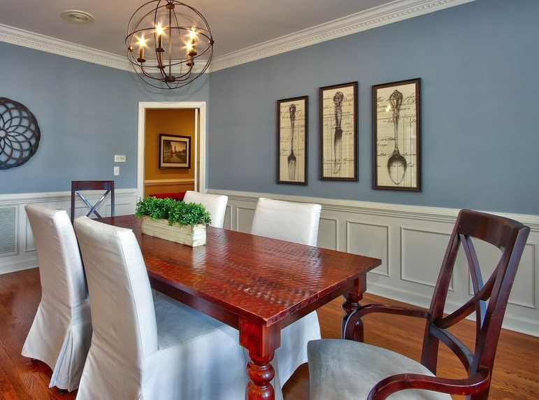 Vacant Staged Dining Room