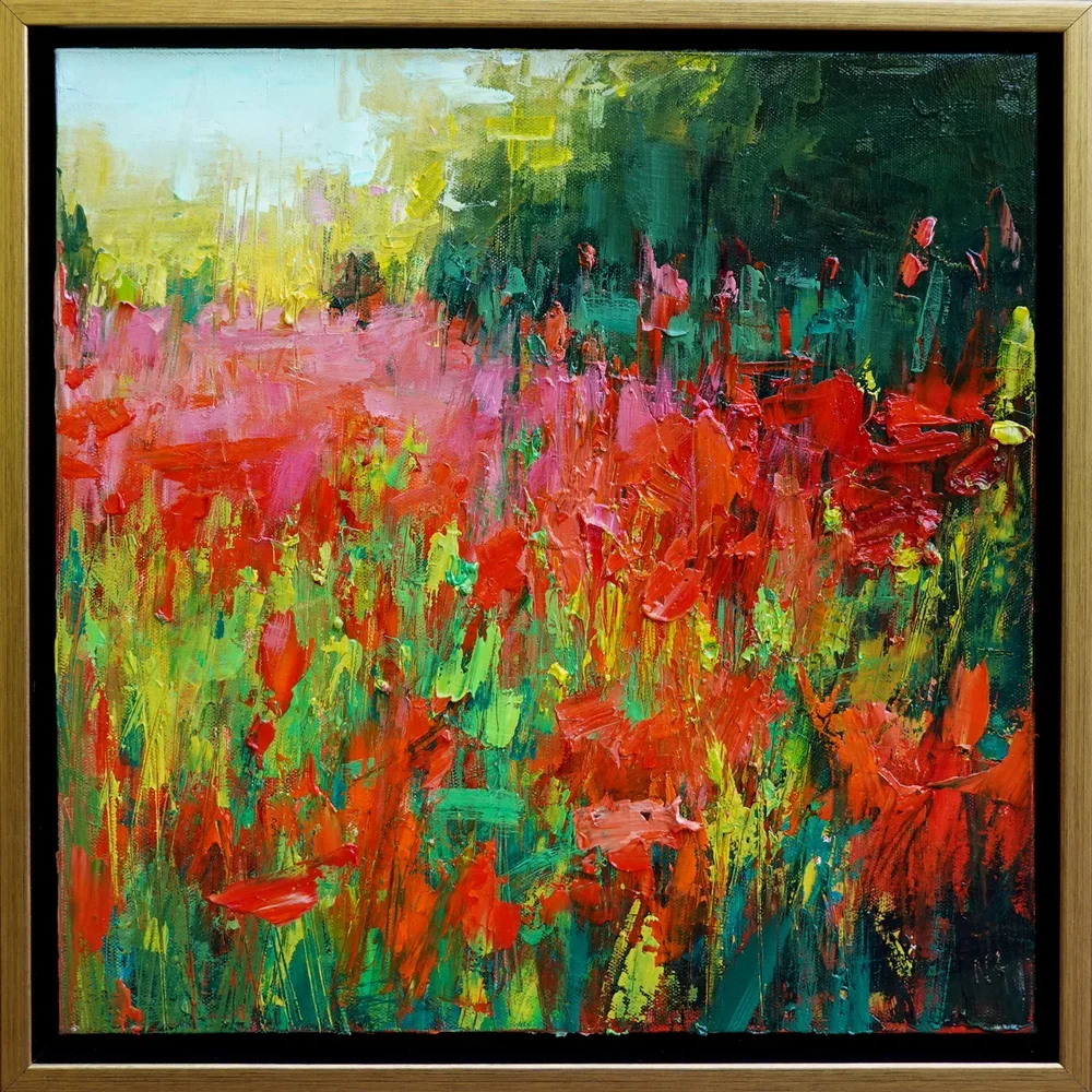 Study of Poppy Field