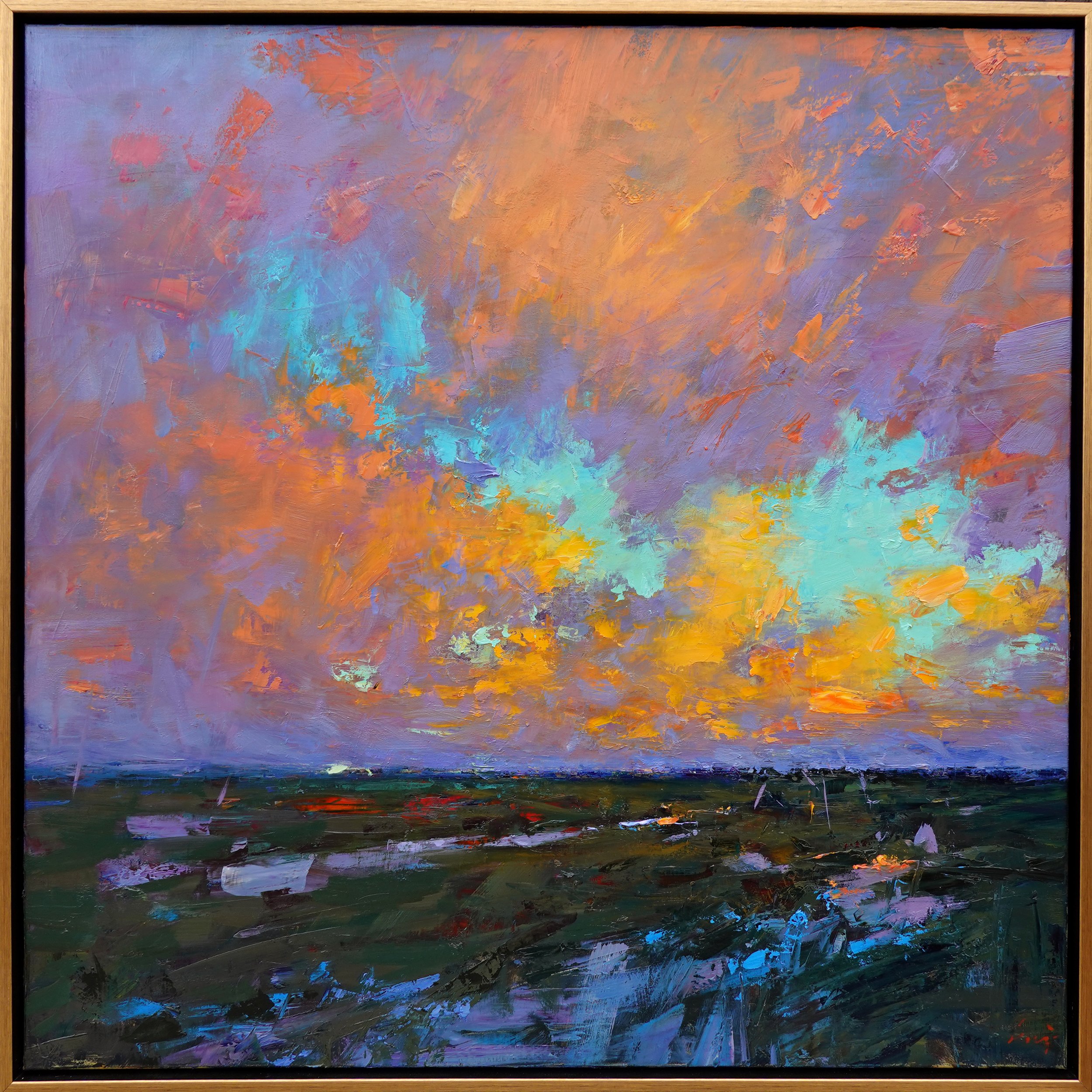  40”x40”  Oil on Canvas  2025 