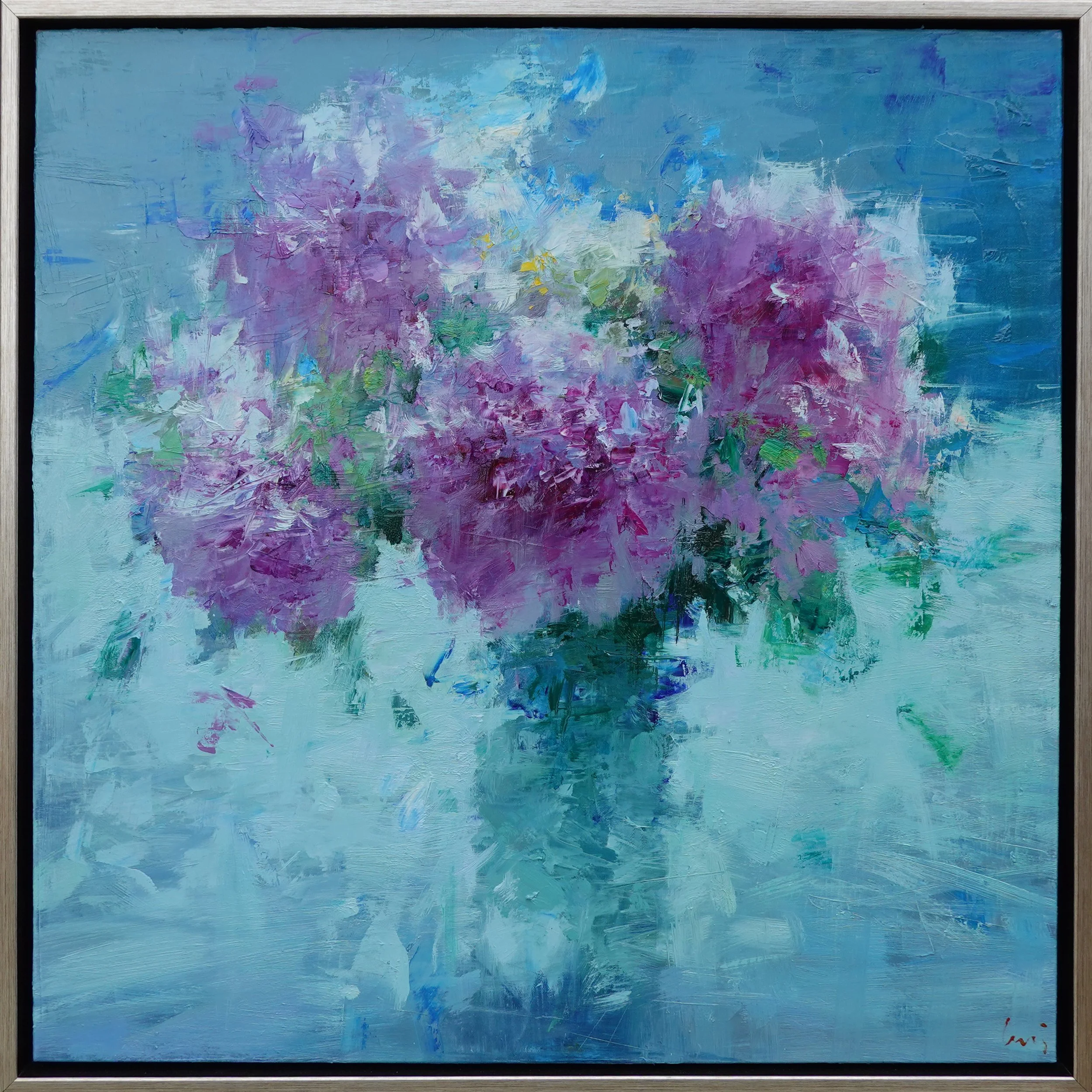 Purple Peonies   