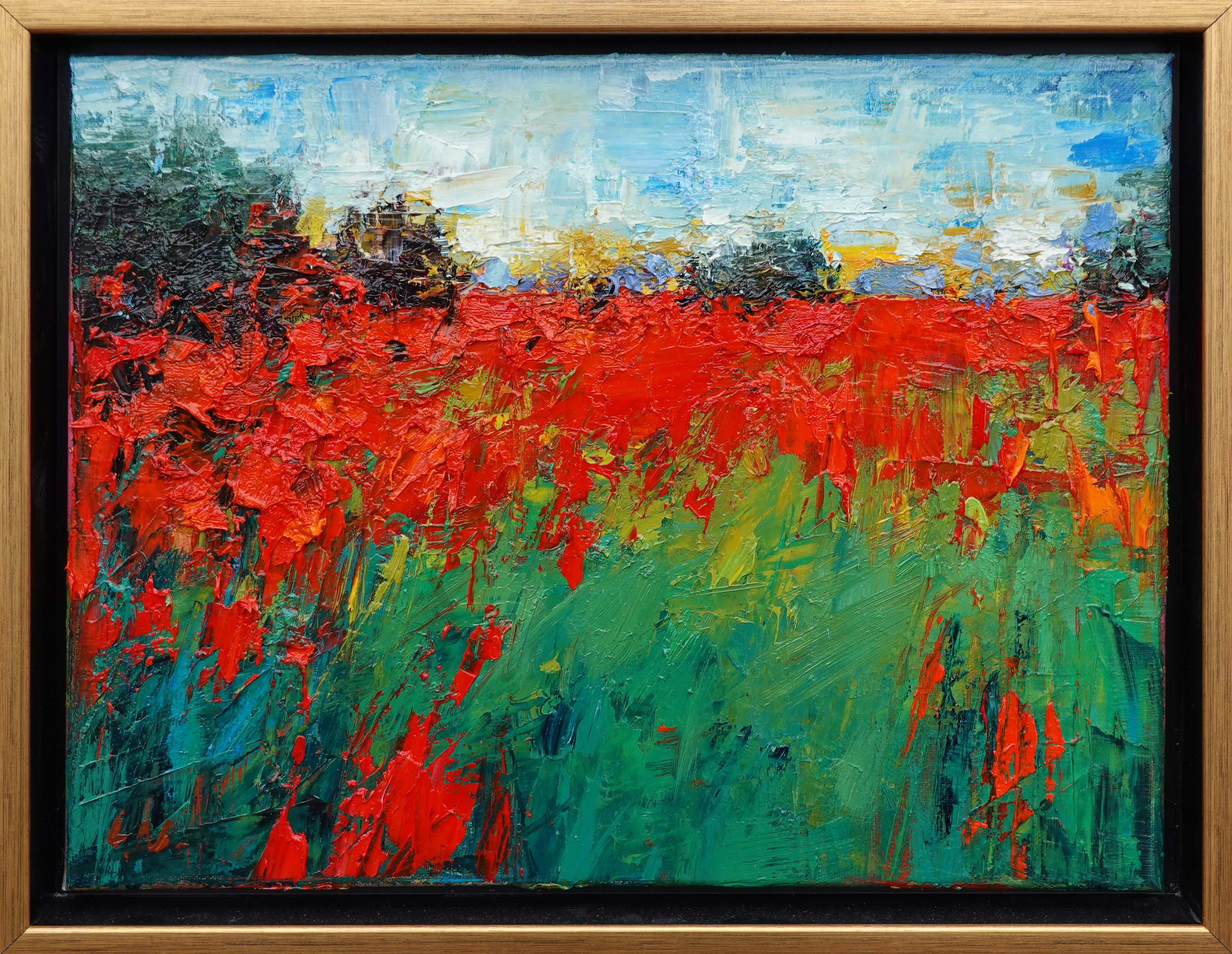 Study of Poppy Field #1