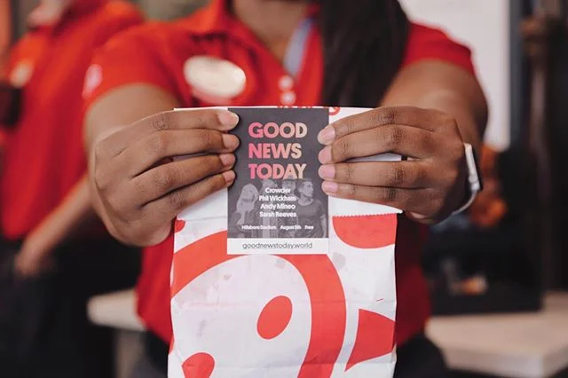 Have you seen our invite cards around the city? 
We&rsquo;re proud to announce our partnership with Chick-fil-a again this year! Swing by @cfatanasbourne for some yummy chicken and to get some invite cards to @gnt_world