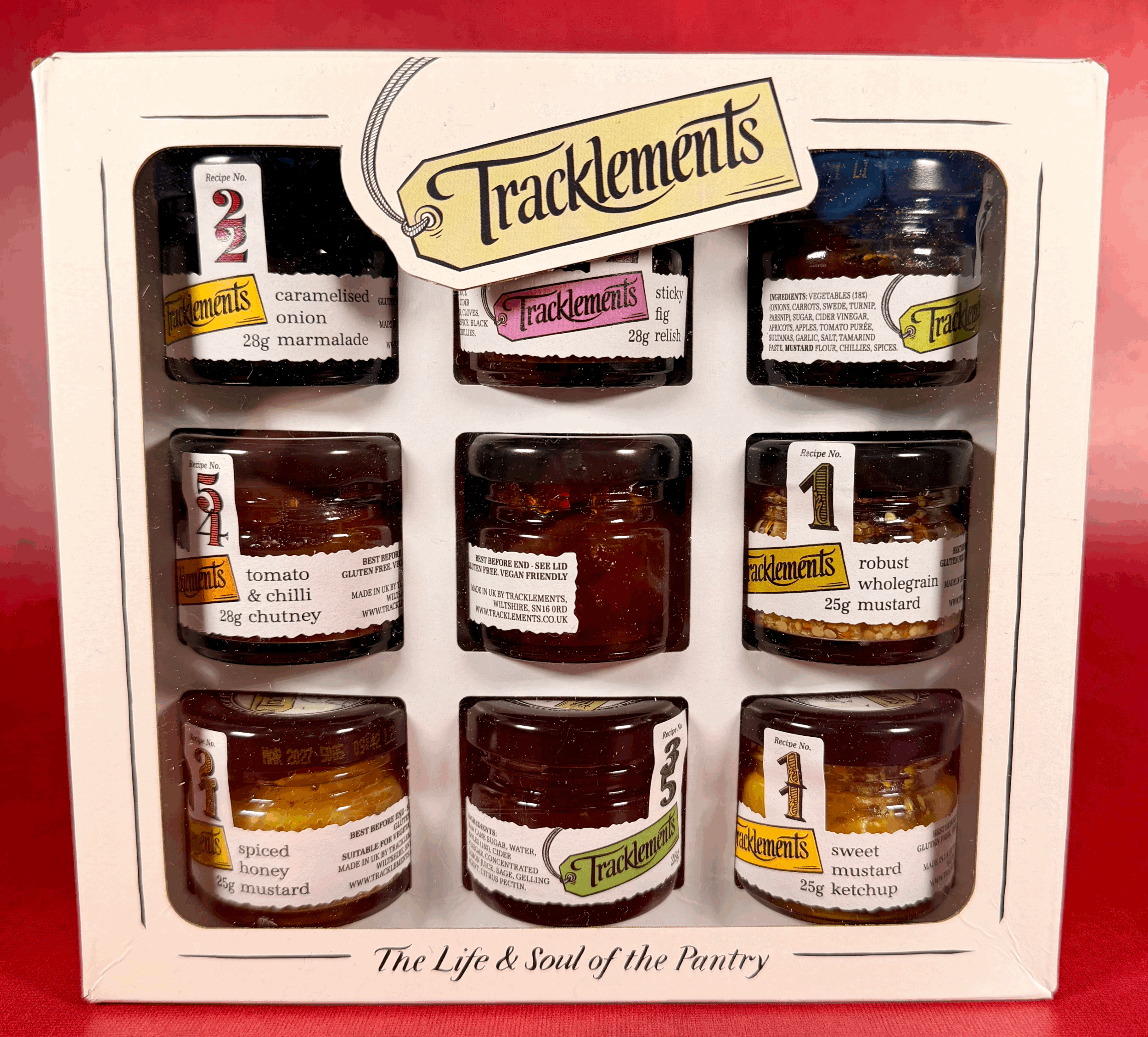 Tracklements Mini Jar Gift Pack