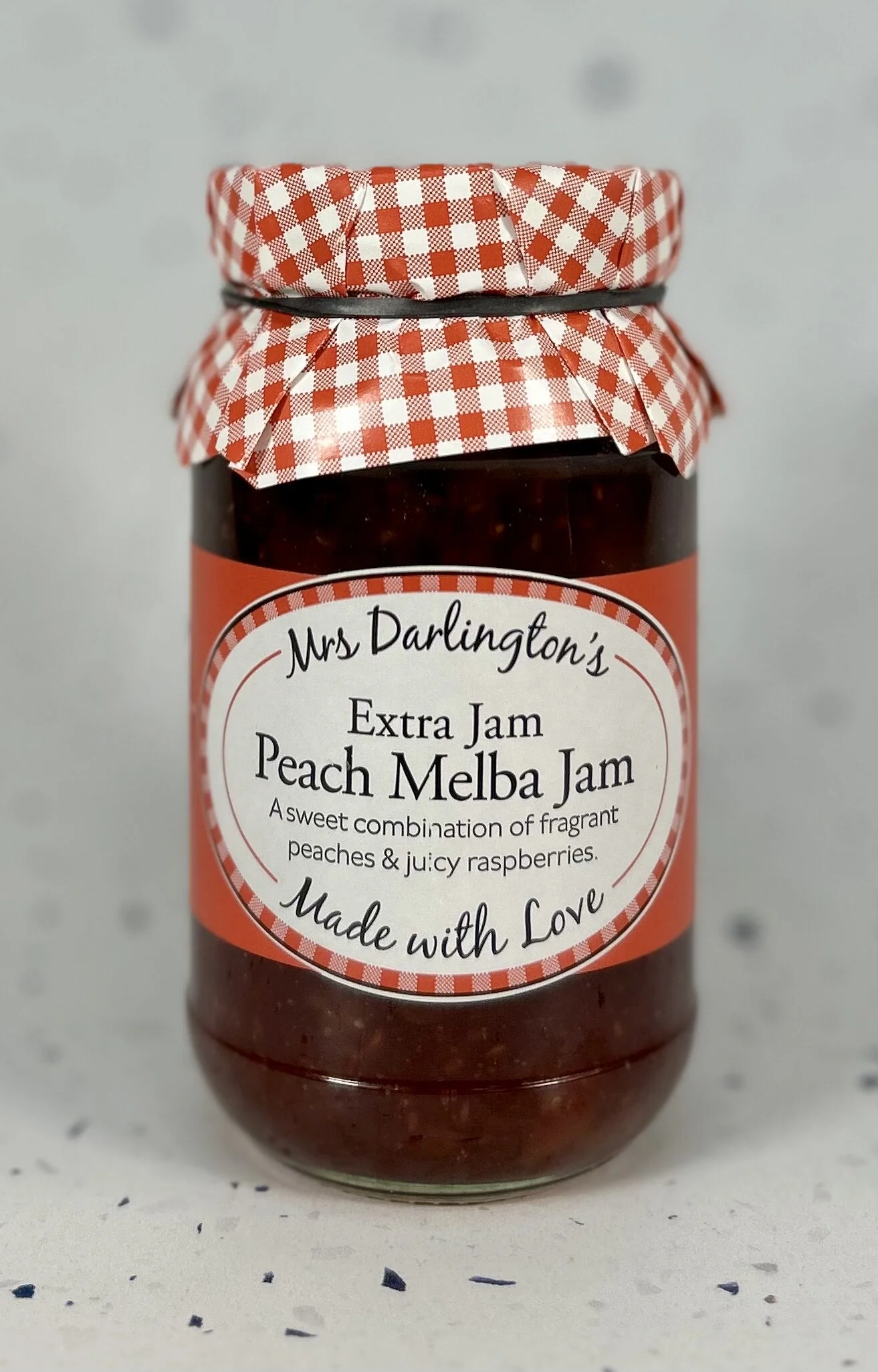 Mrs Darlington's Extra Jam Peach Melba Jam