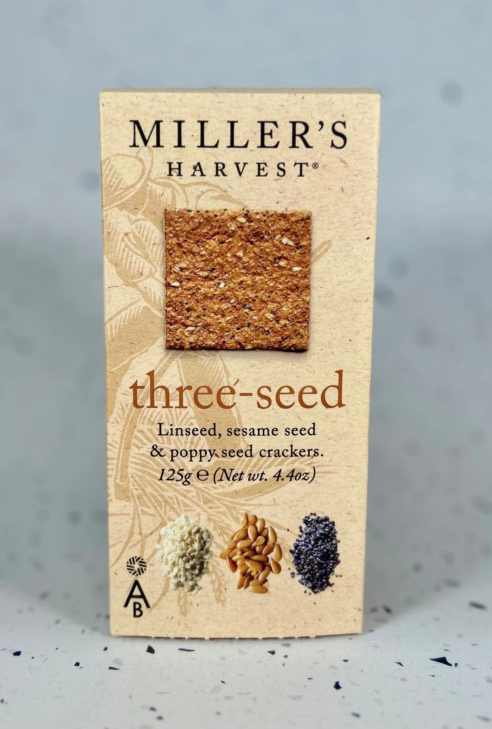 Miller's Harvest Three-Seed Crackers