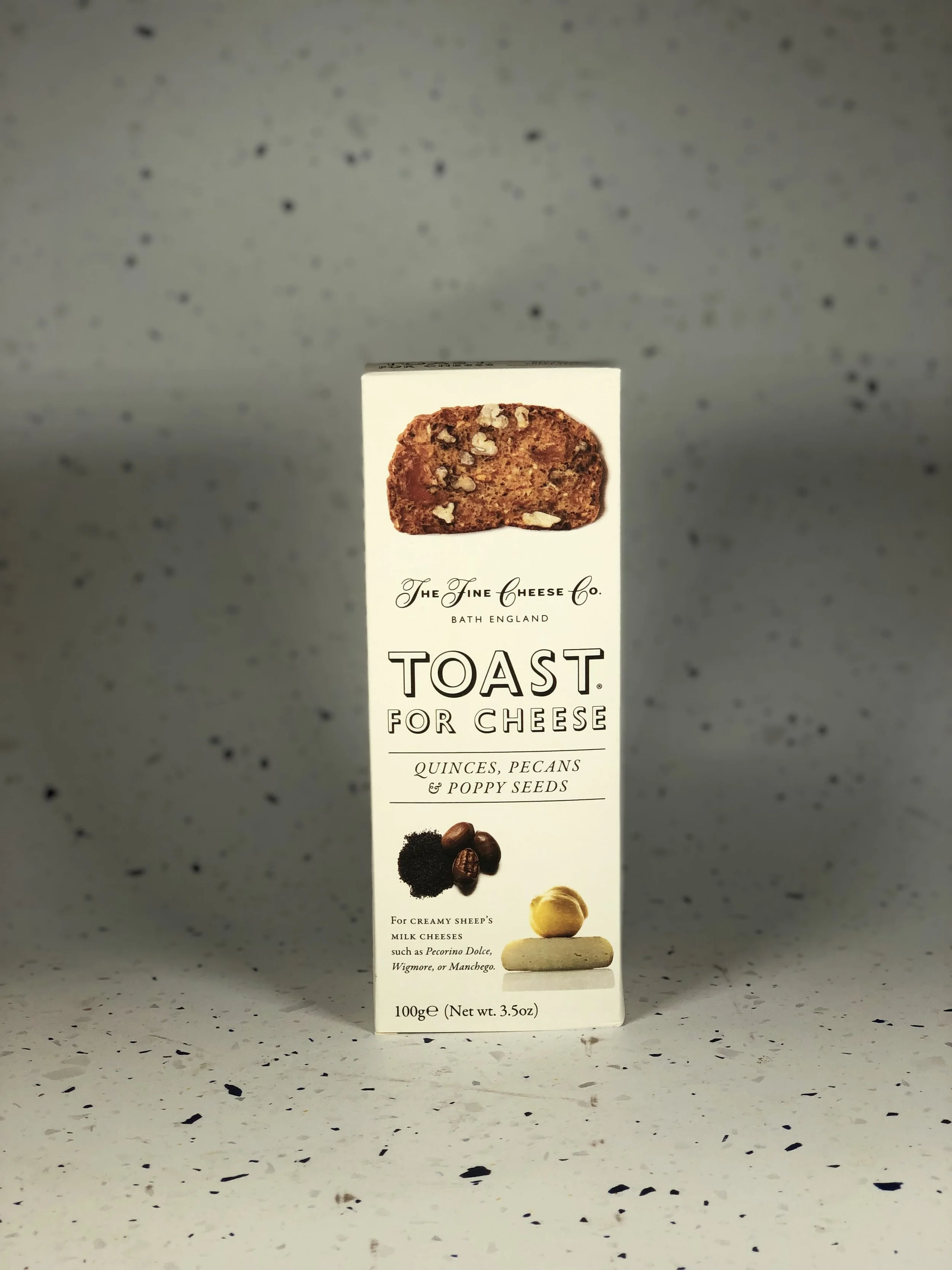 Toast for Cheese: Quince, pecans and poppy seeds