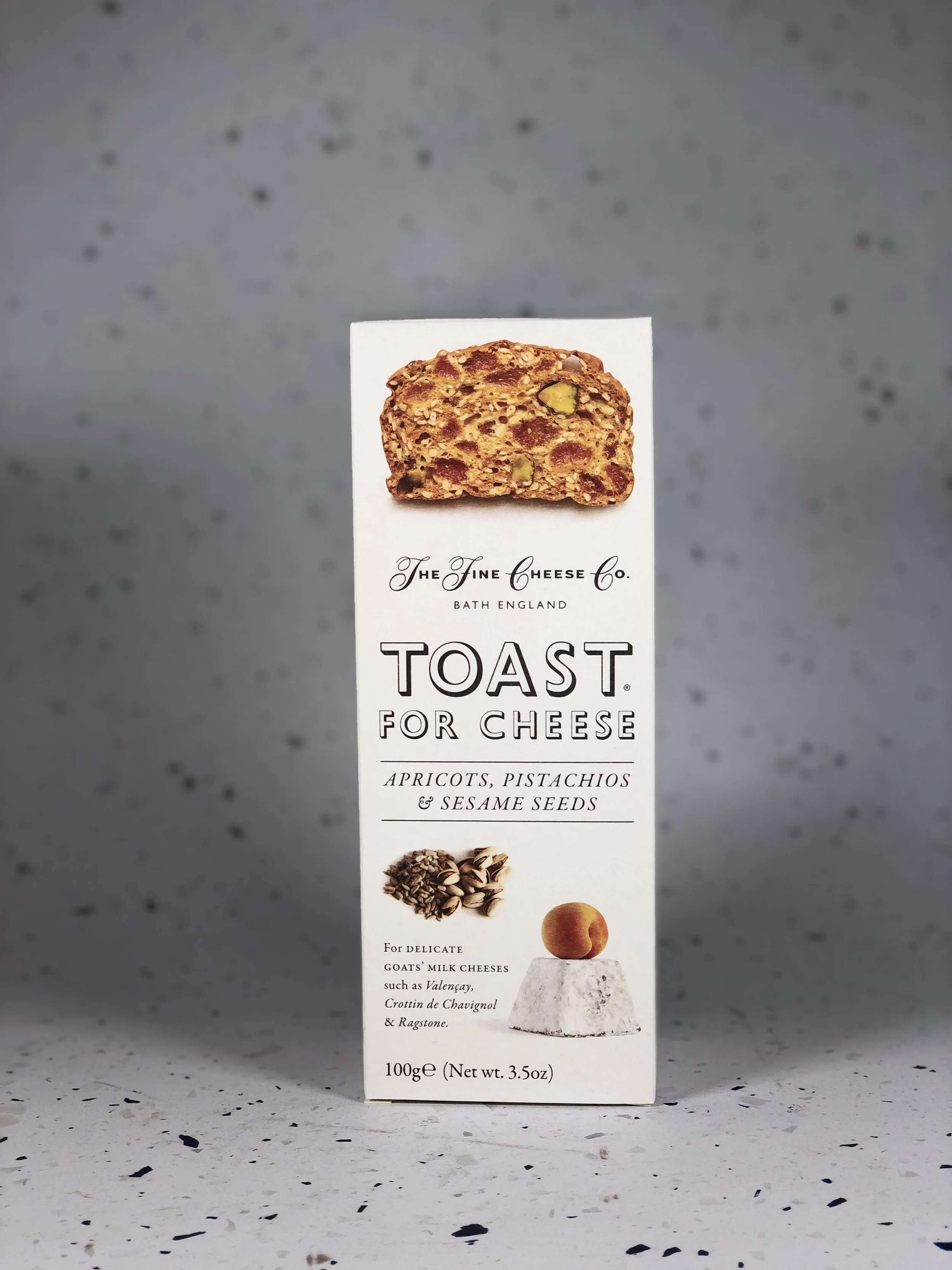 Toast for Cheese: Apricots, Pistachios