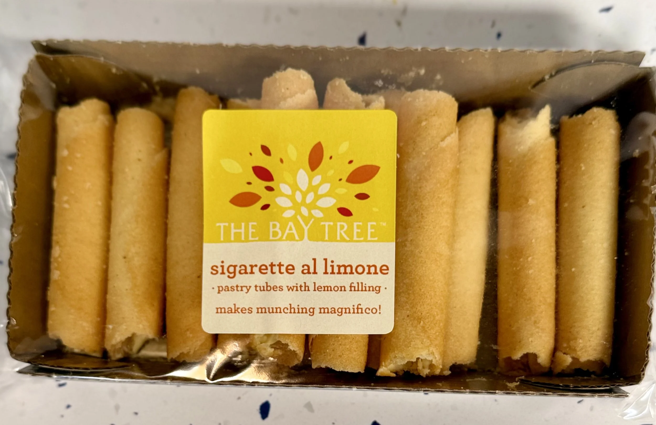 Pastry Lemon Tubes