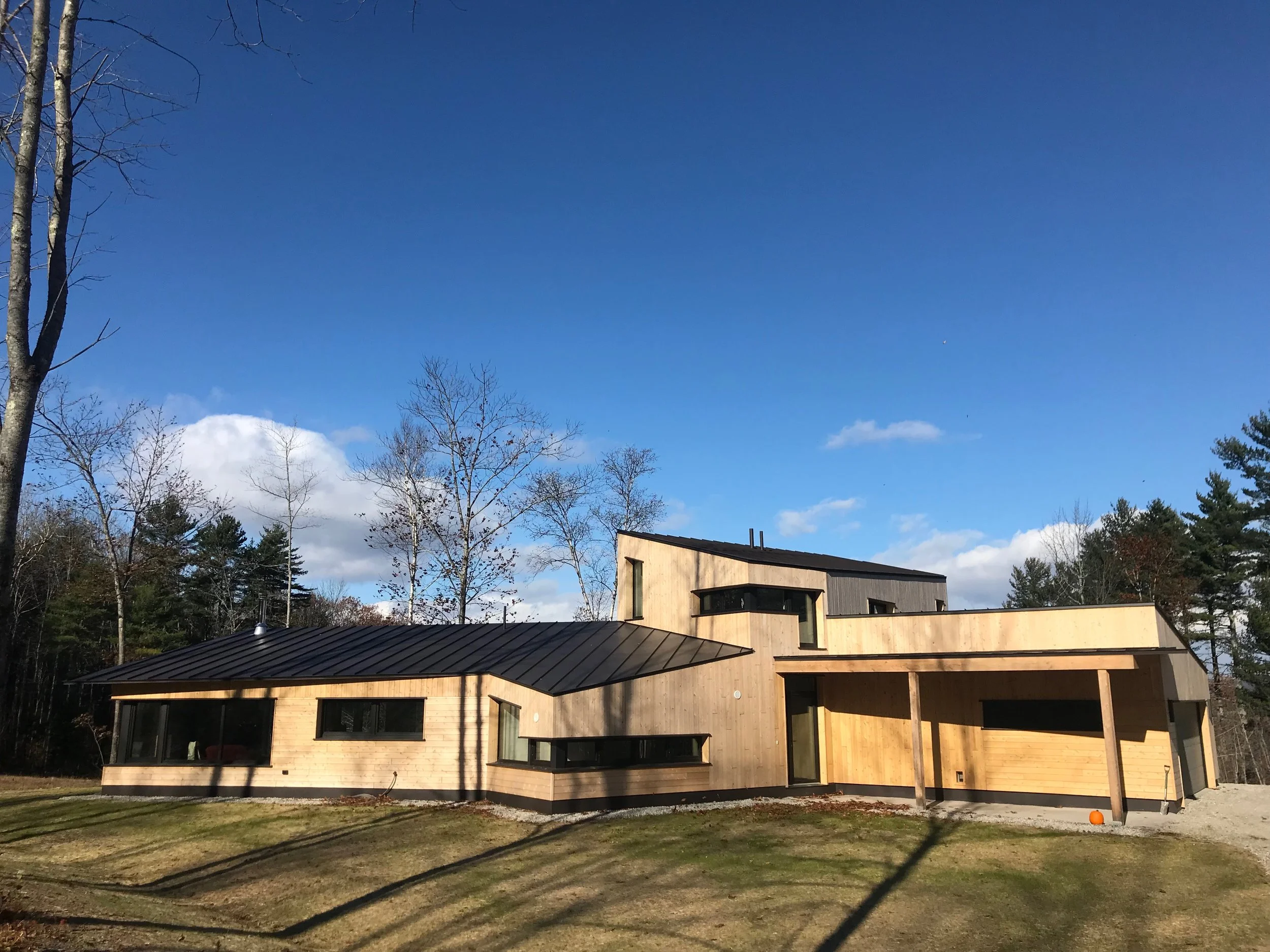 High Performing Modern Home in Norway Maine — Maine Passive House