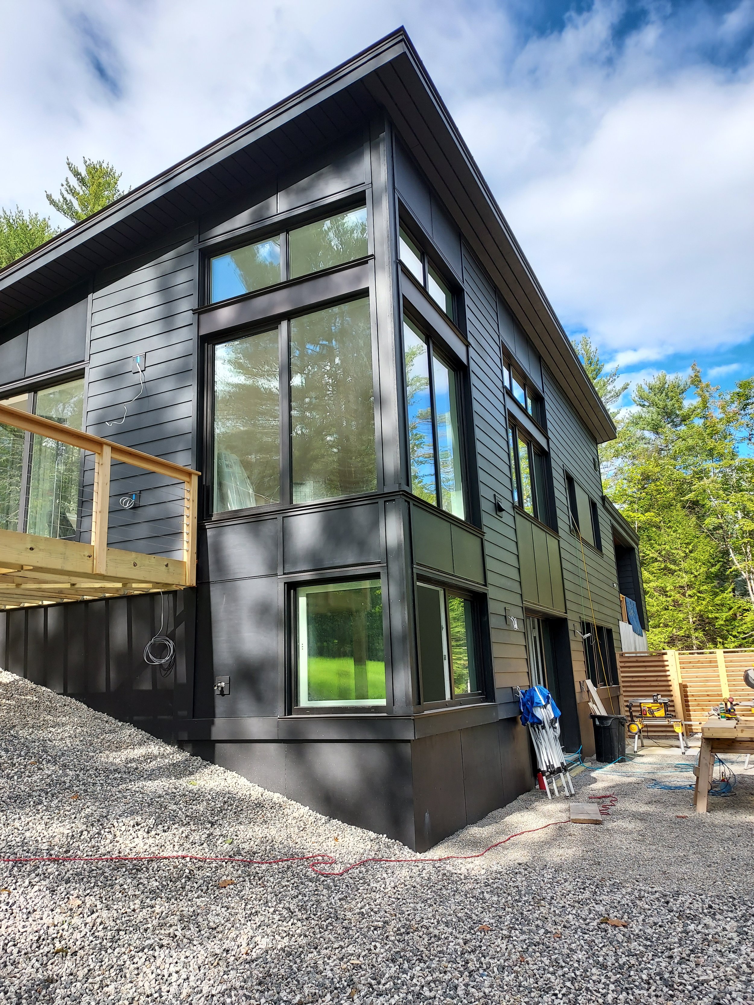 Beaver Pond Retreat — Maine Passive House: Western Maine Green Builder ...