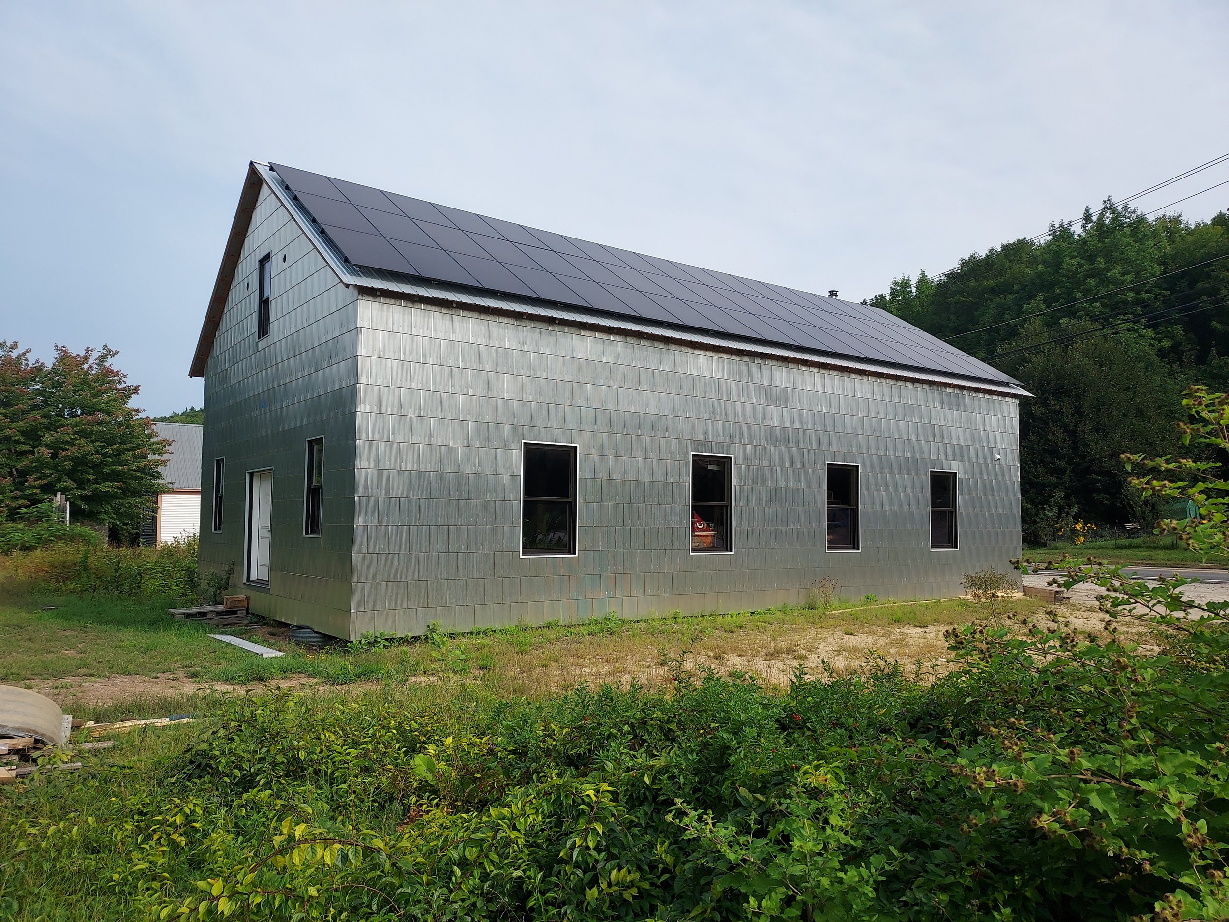 Maine Passive House Barn
