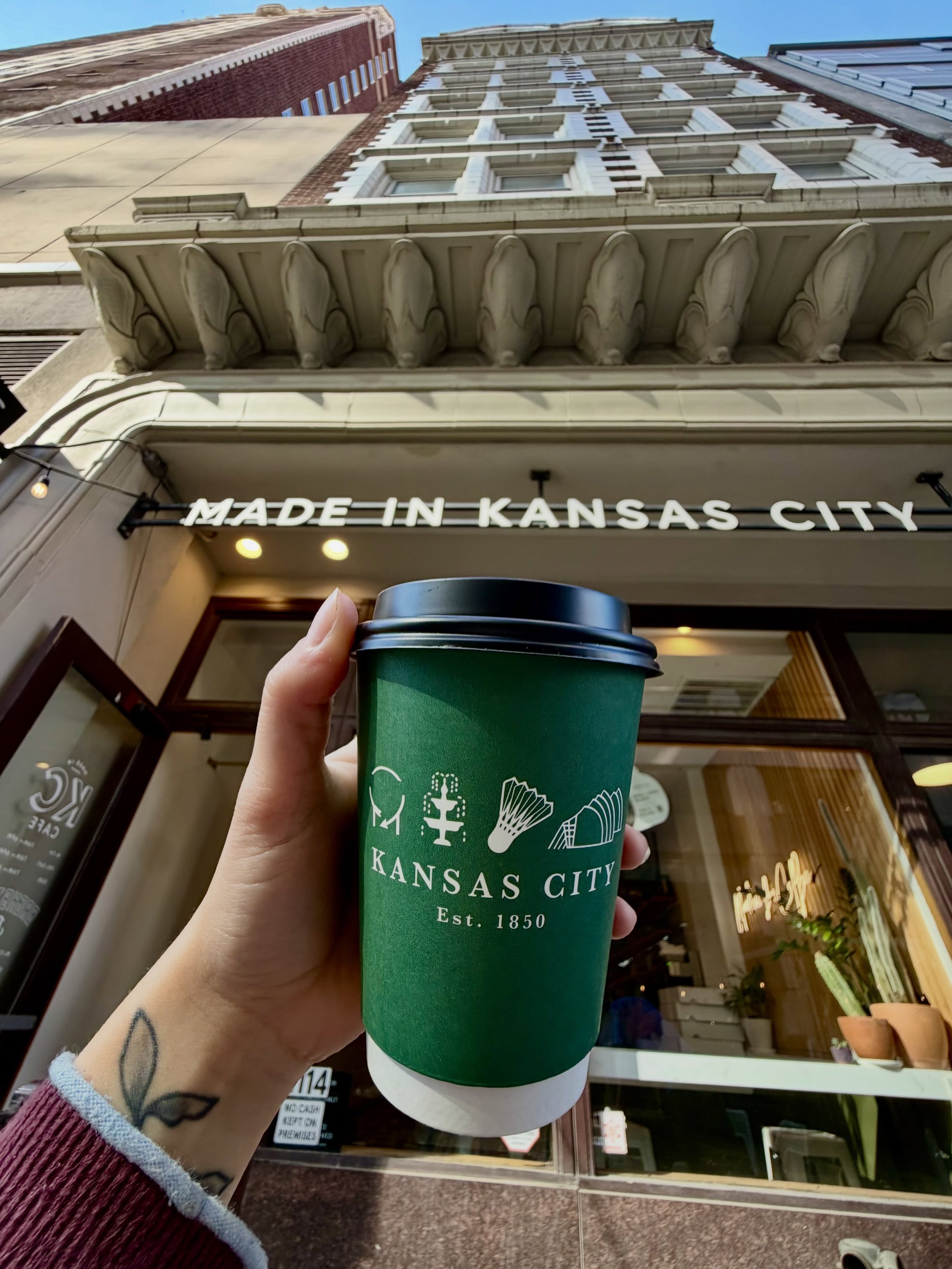 Icon hot sleeves are here! Just in case you haven&rsquo;t made it clear that you&rsquo;re from KC😏🙌🏼