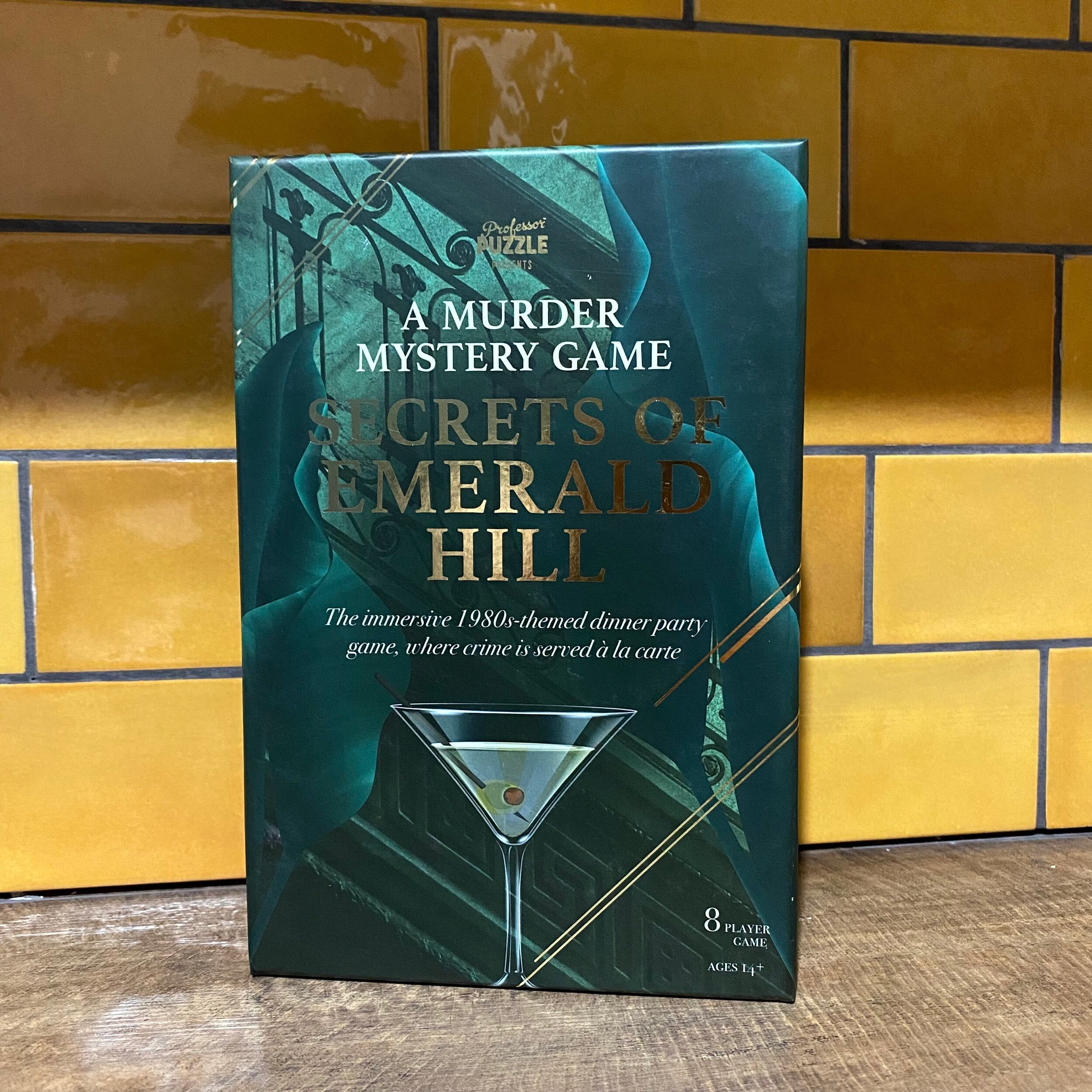 BNIB Professor Puzzle Secrets of Emerald HILL Party game 