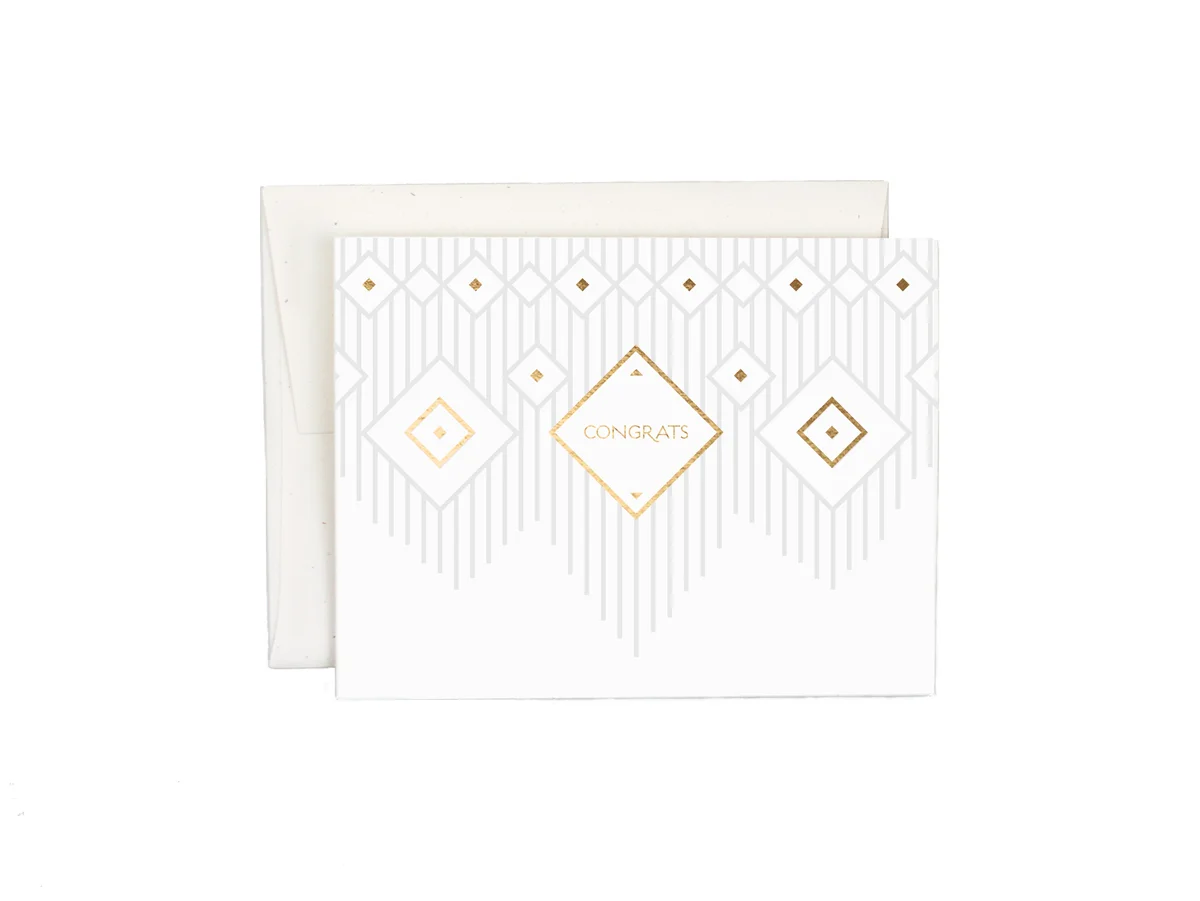 Macrame Congrats Card